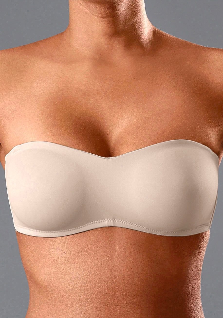 LASCANA T-Shirt-BH, ohne Schale mit abnehmbaren Trägern, Basic Dessous