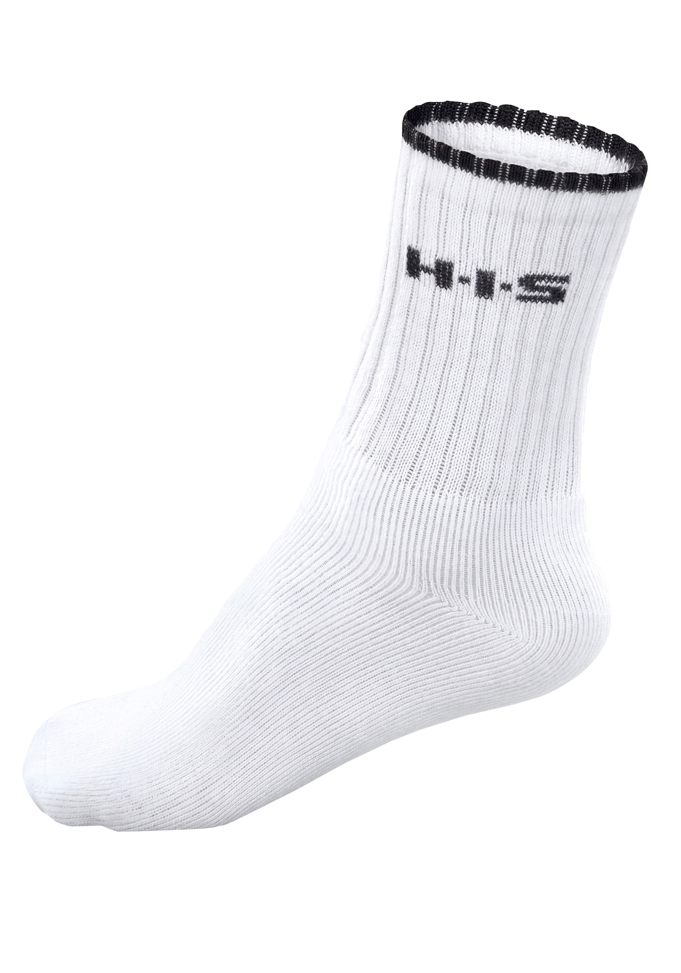 H.I.S Sportsocken, (Packung, 6 Paar), mit Frottee & verstärkten Belastungszonen
