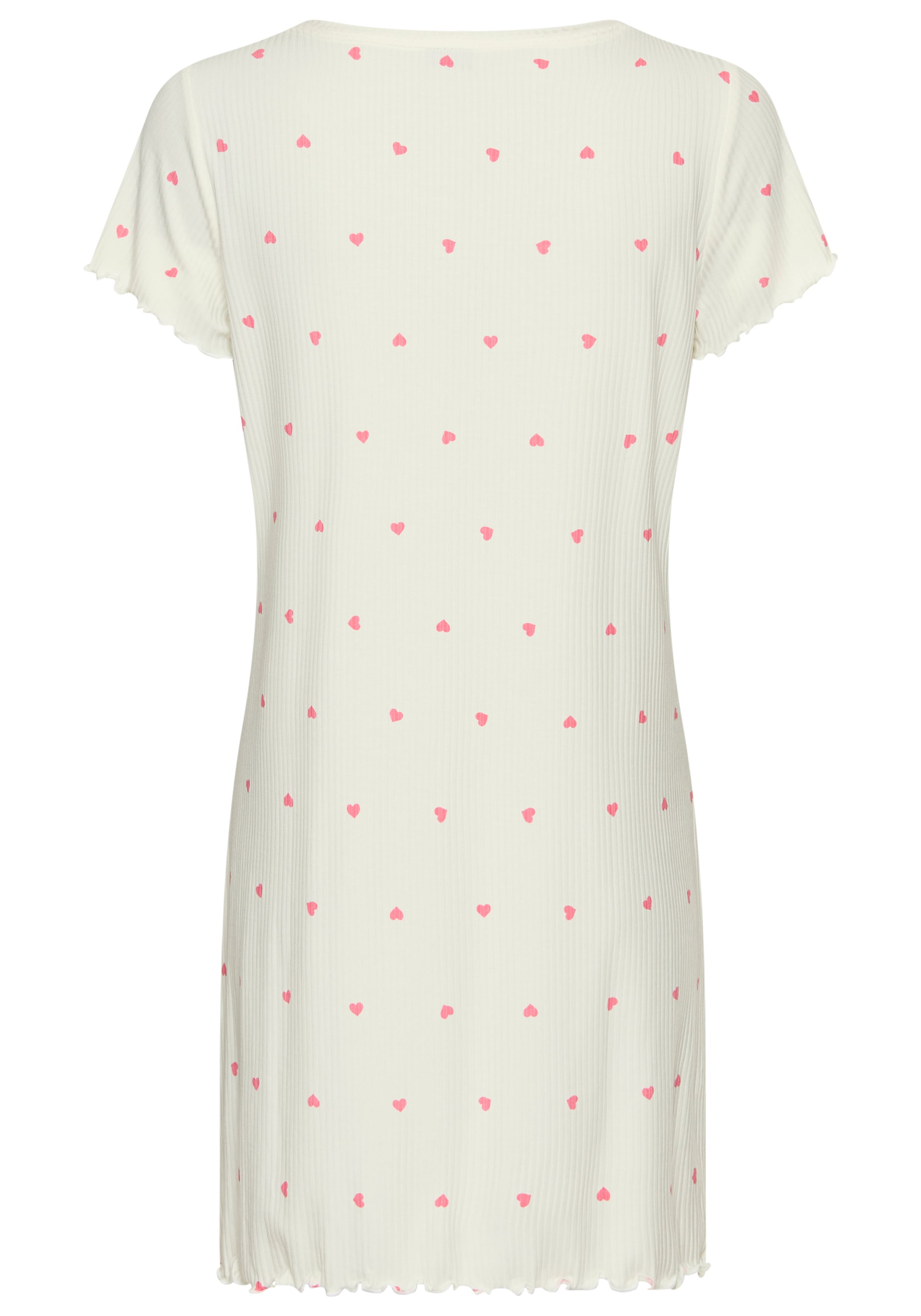 Vivance Dreams Nachthemd mit süßem Herzchendruck