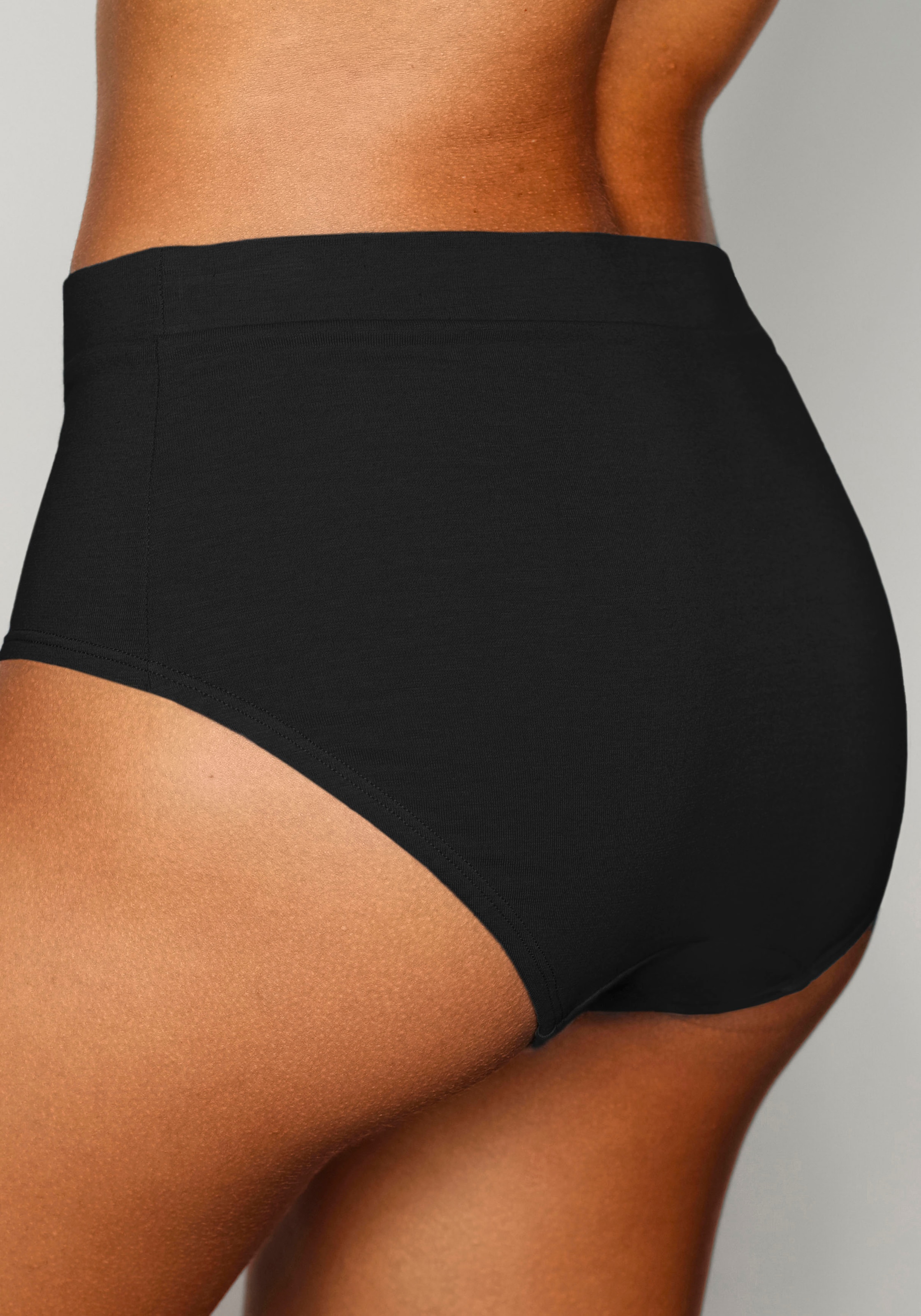 Vivance Taillenslip, (5er-Pack), mit breitem Bündchen ohne zusätzliches Gummi