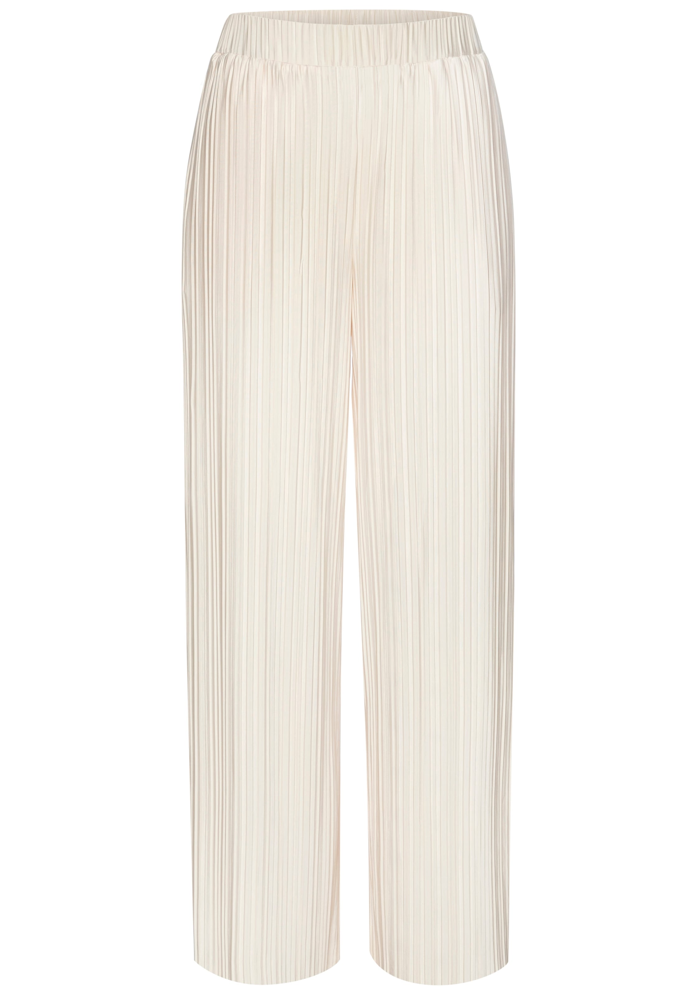 LASCANA Schlupfhose »mit Plisseefalten und weitem, luftigem Bein«  mit Zierschnalle, leichte Sommerhose, elegant