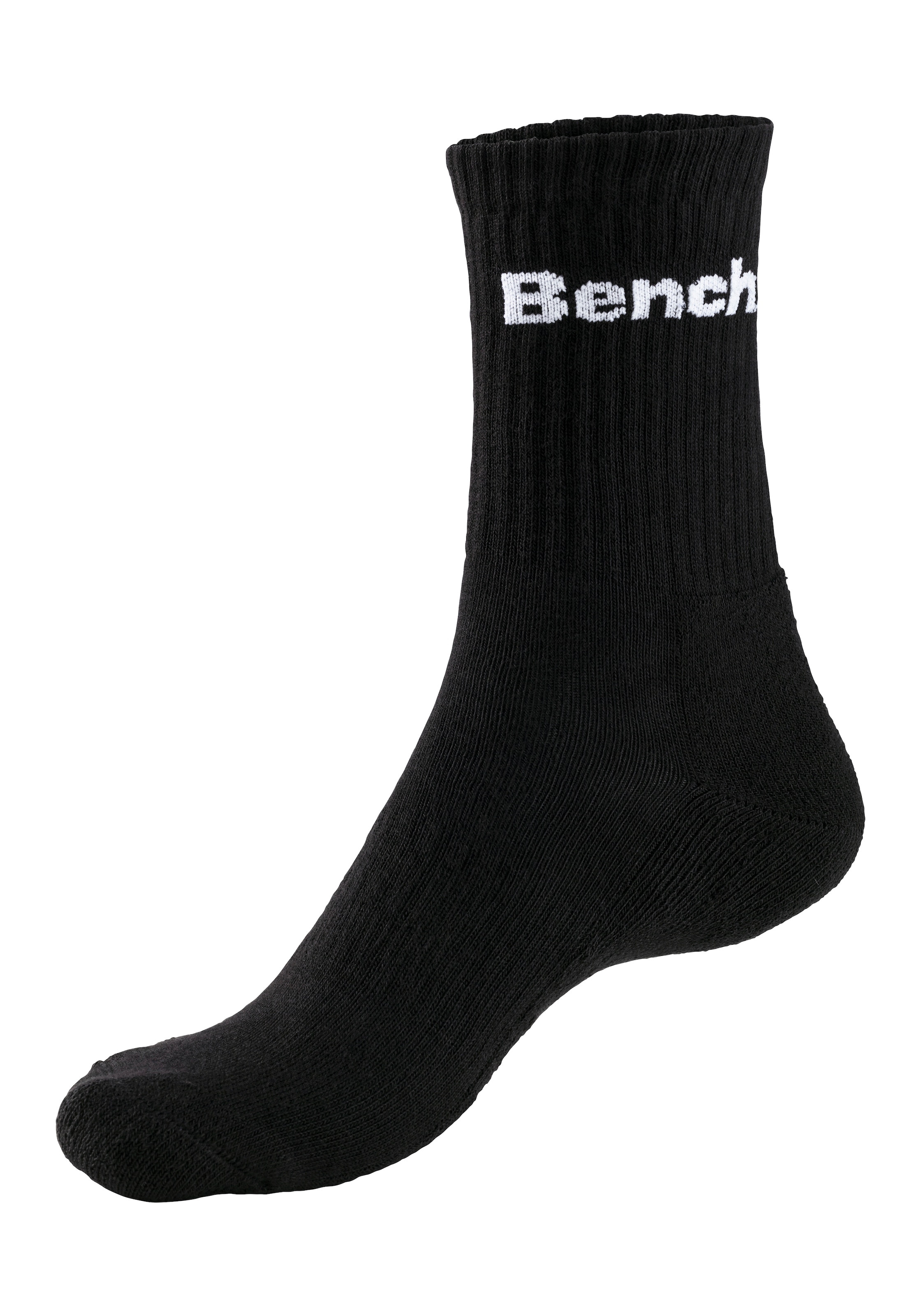 Bench. Tennissocken, (Packung, 6 Paar), mit Fuß Polsterung