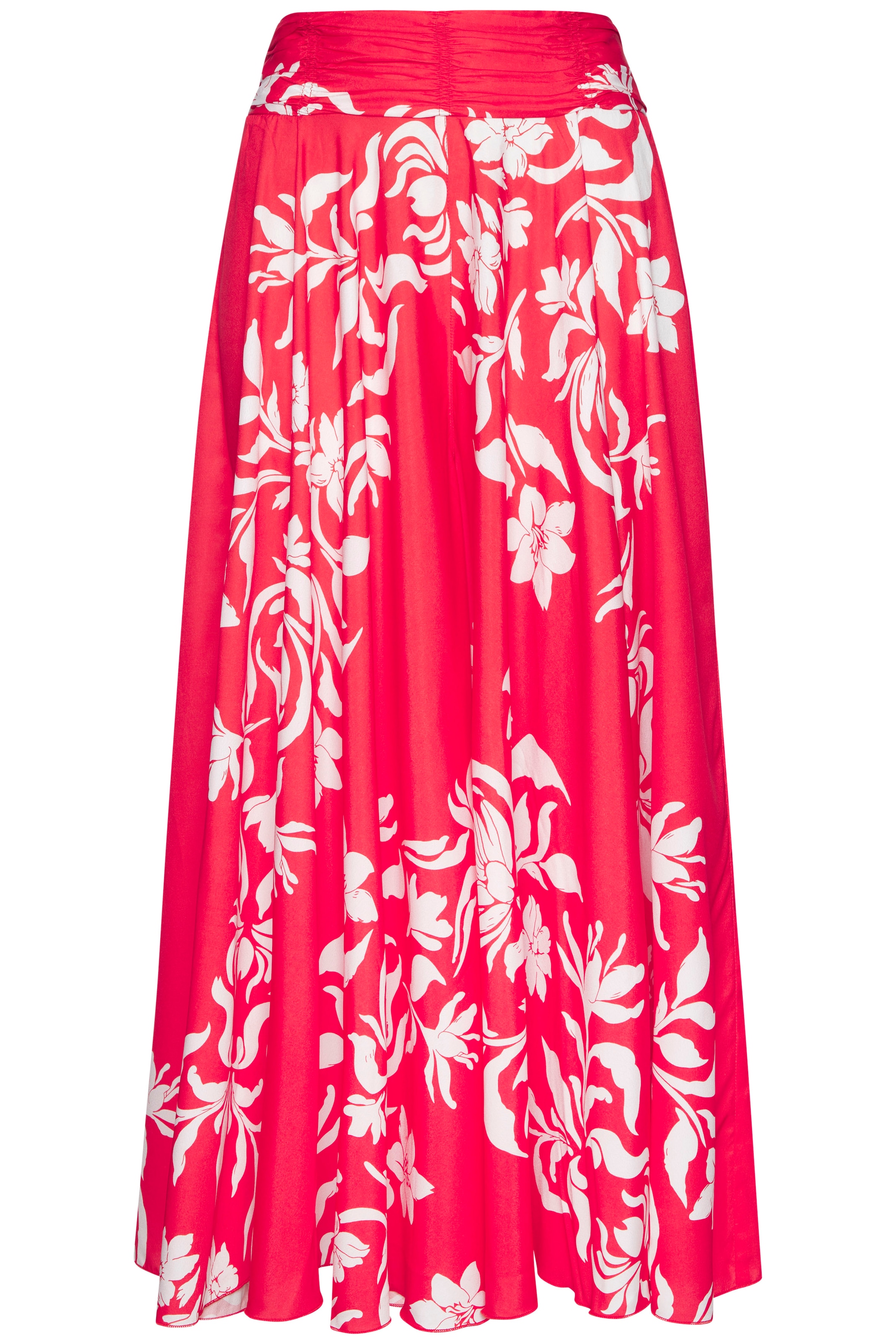 LASCANA Hosenrock mit Alloverdruck, Culotte, extraweites Bein