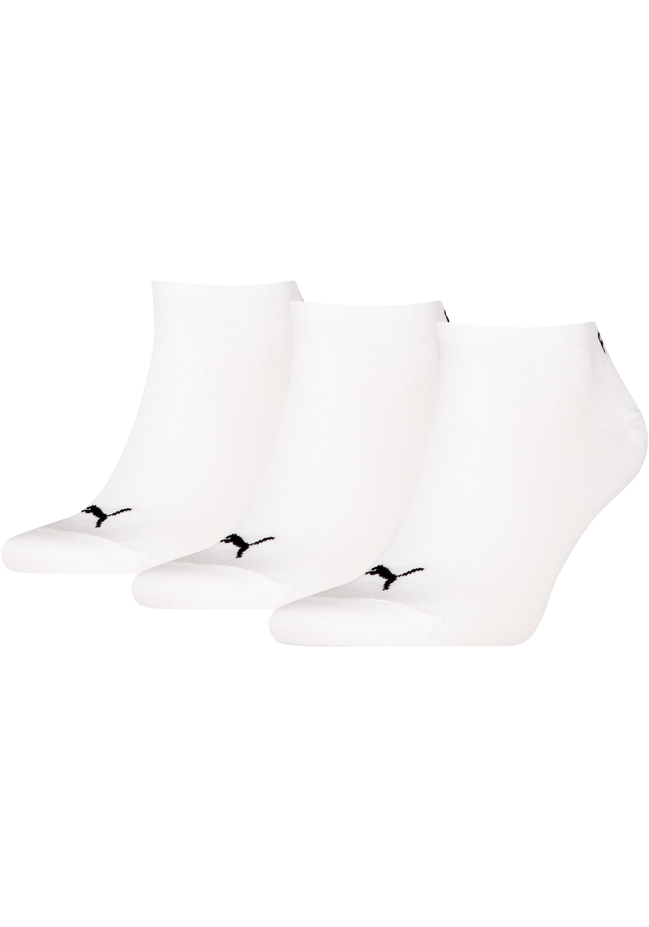 PUMA Sneakersocken »PUMA UNISEX SNEAKER PLAIN 3P« 3 Paar, 3 Paar tlg. mit kleinem Logo