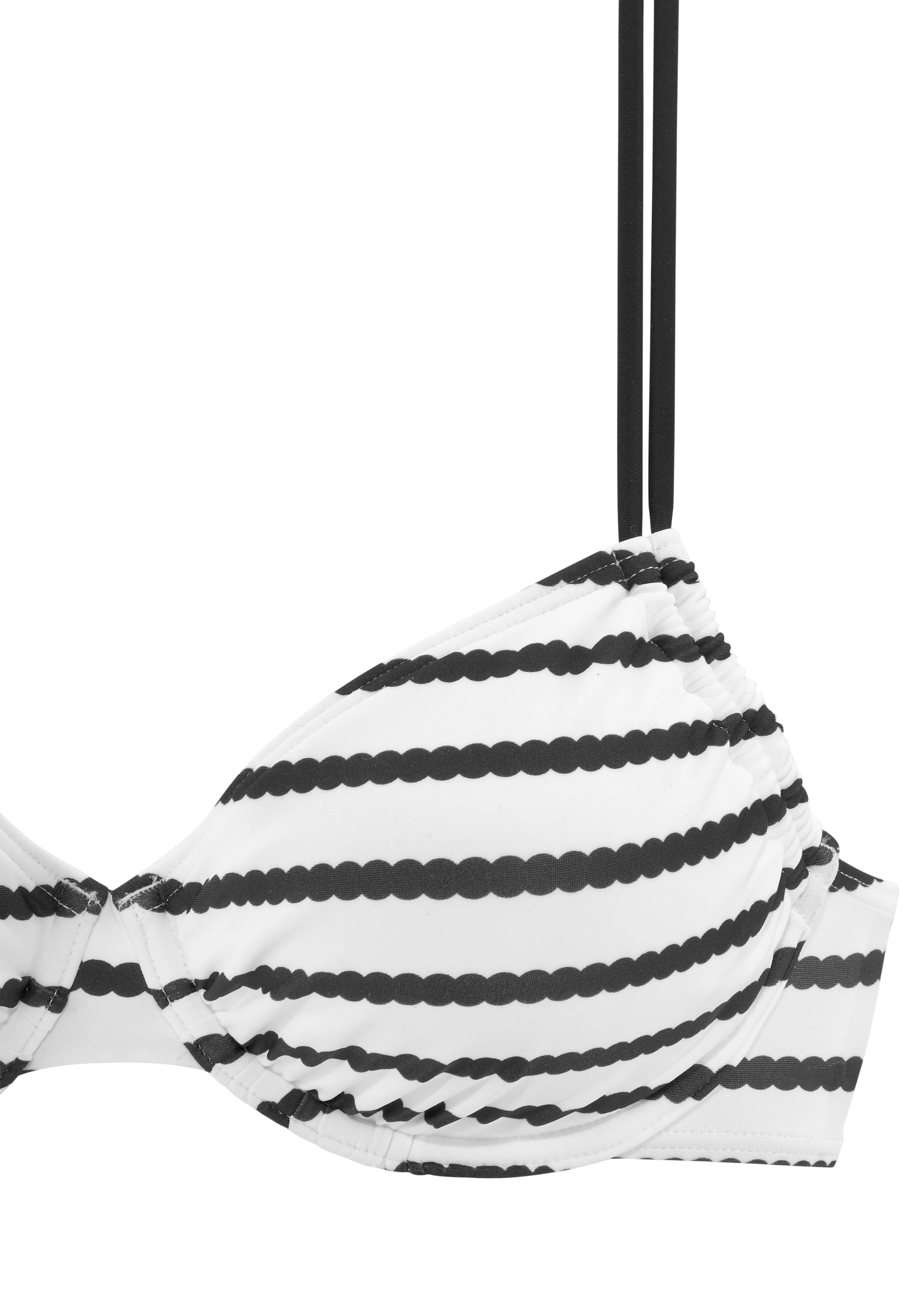 LASCANA Bügel-Bikini, mit höherer geschnittener Bikini-Hose