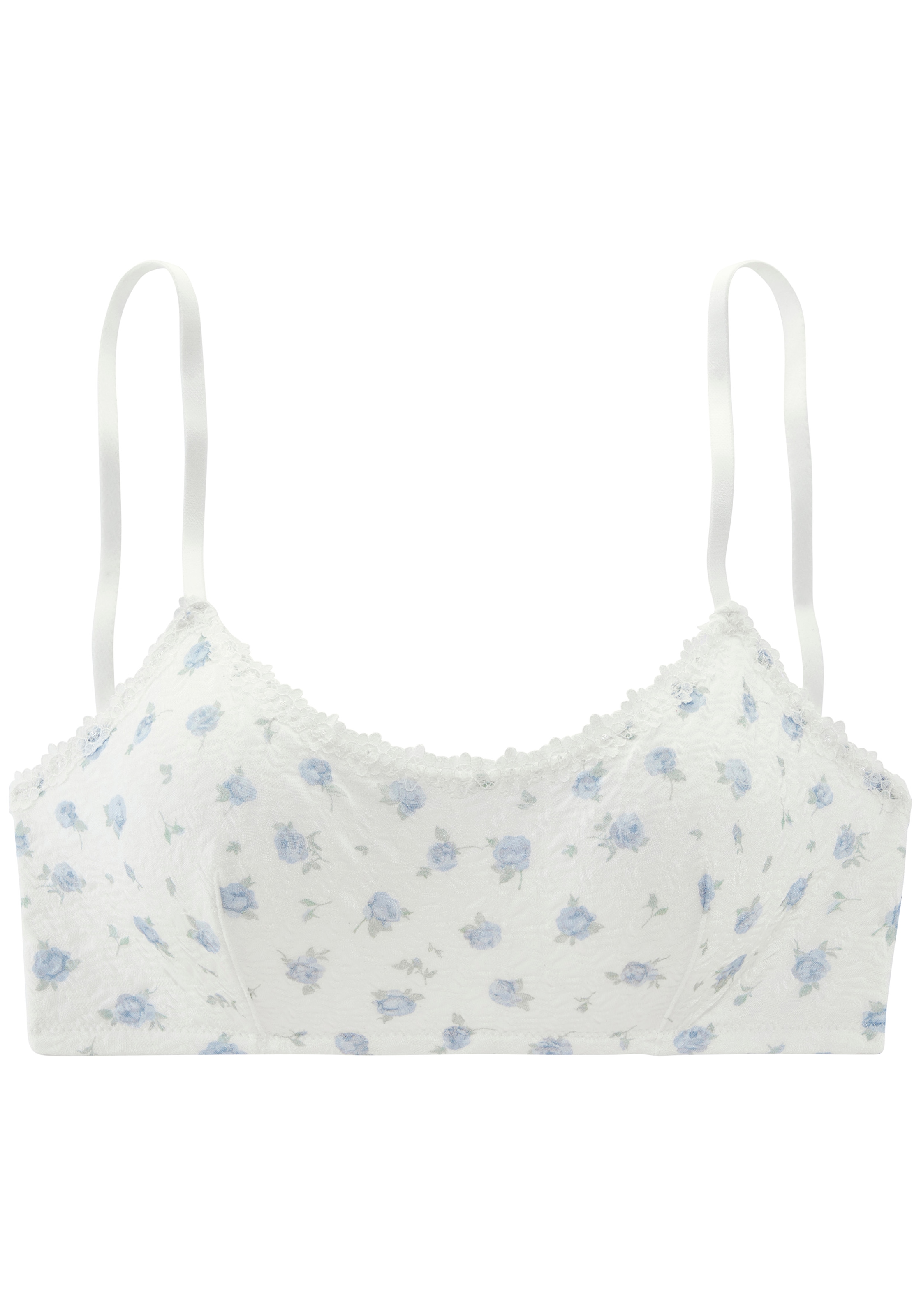 Vivance Bralette-BH »Rosali« ohne Bügel,  aus softem Material mit Blumenmuster