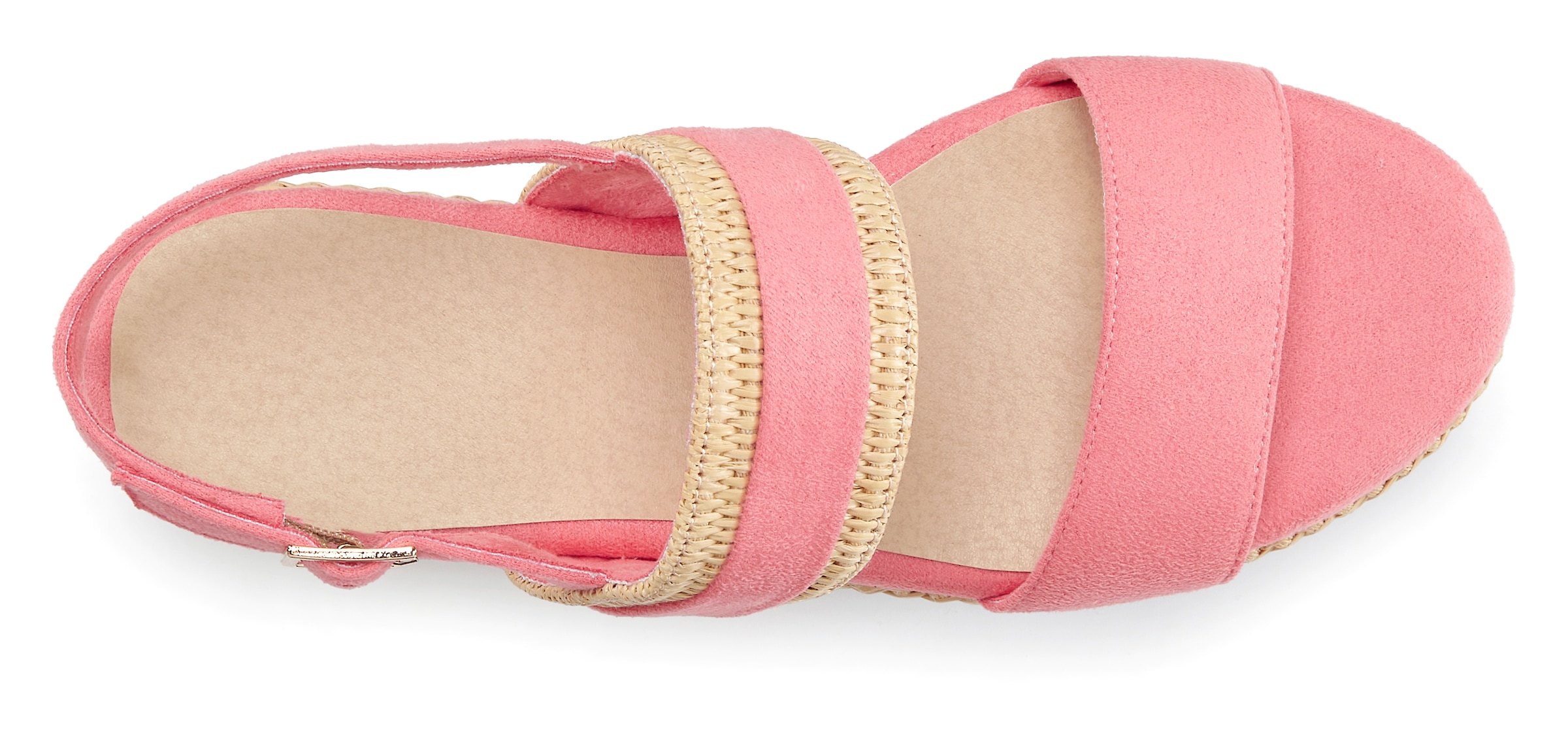 Beachtime Sandalette »Sommerschuh, Sandale, offener Schuh, Keilsandalette,«  NEU mit Keilabsatz VEGAN