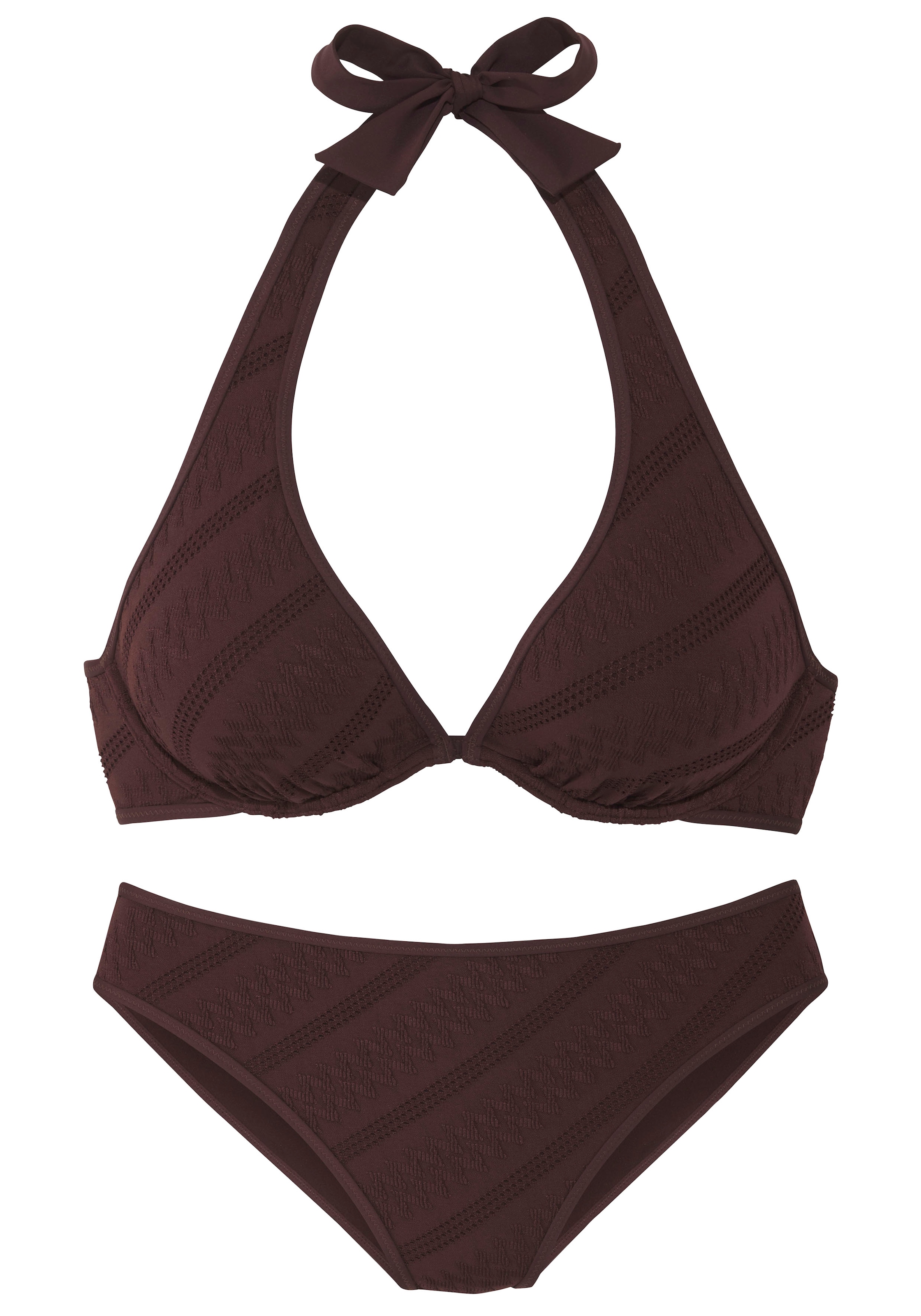 s.Oliver Bügel-Bikini »Naila«, (Set), mit Struktur