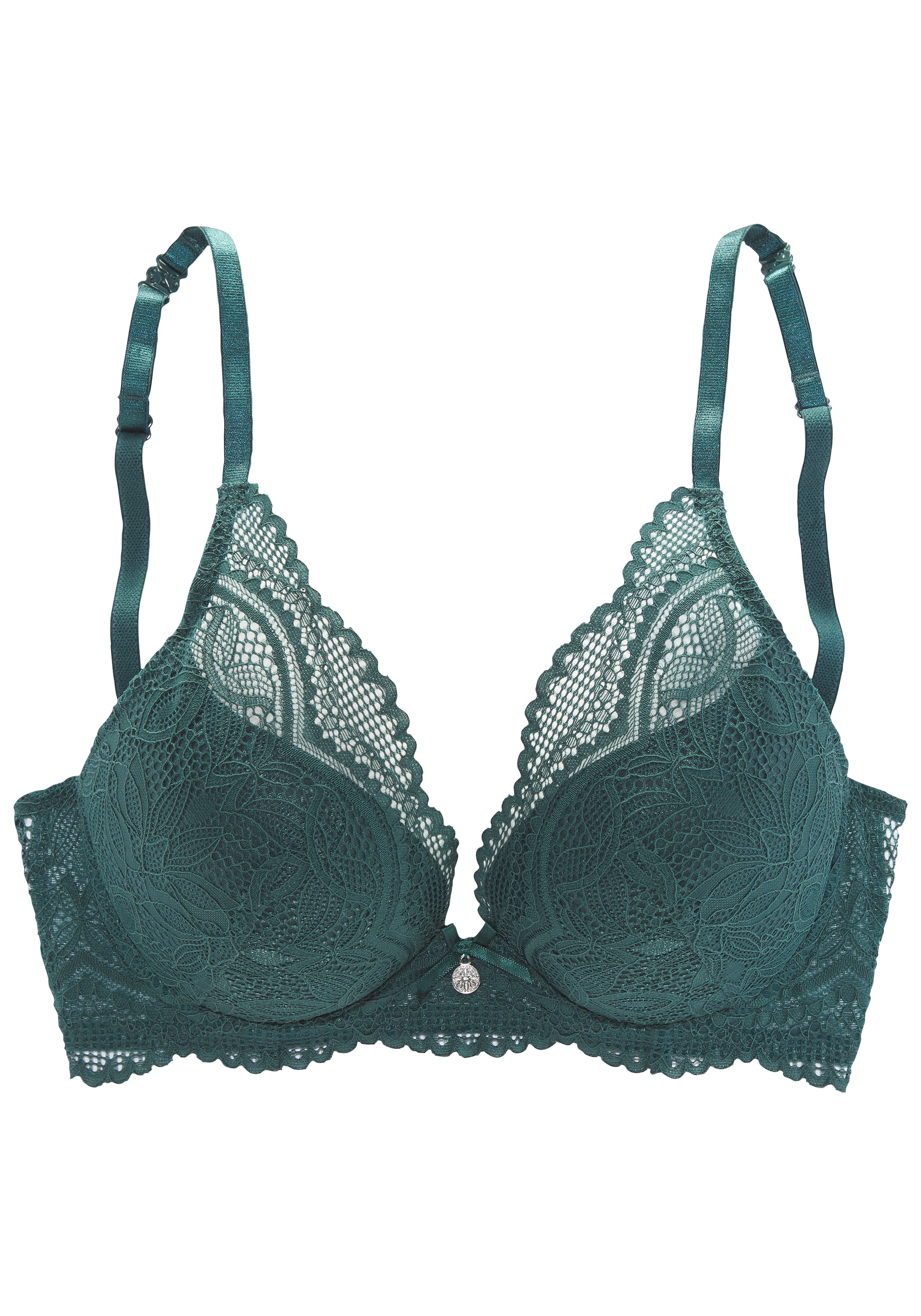 Nuance Neckholder-BH »Vivianna«, mit verschiedenen Träger Varianten, mit floraler Spitze, Dessous