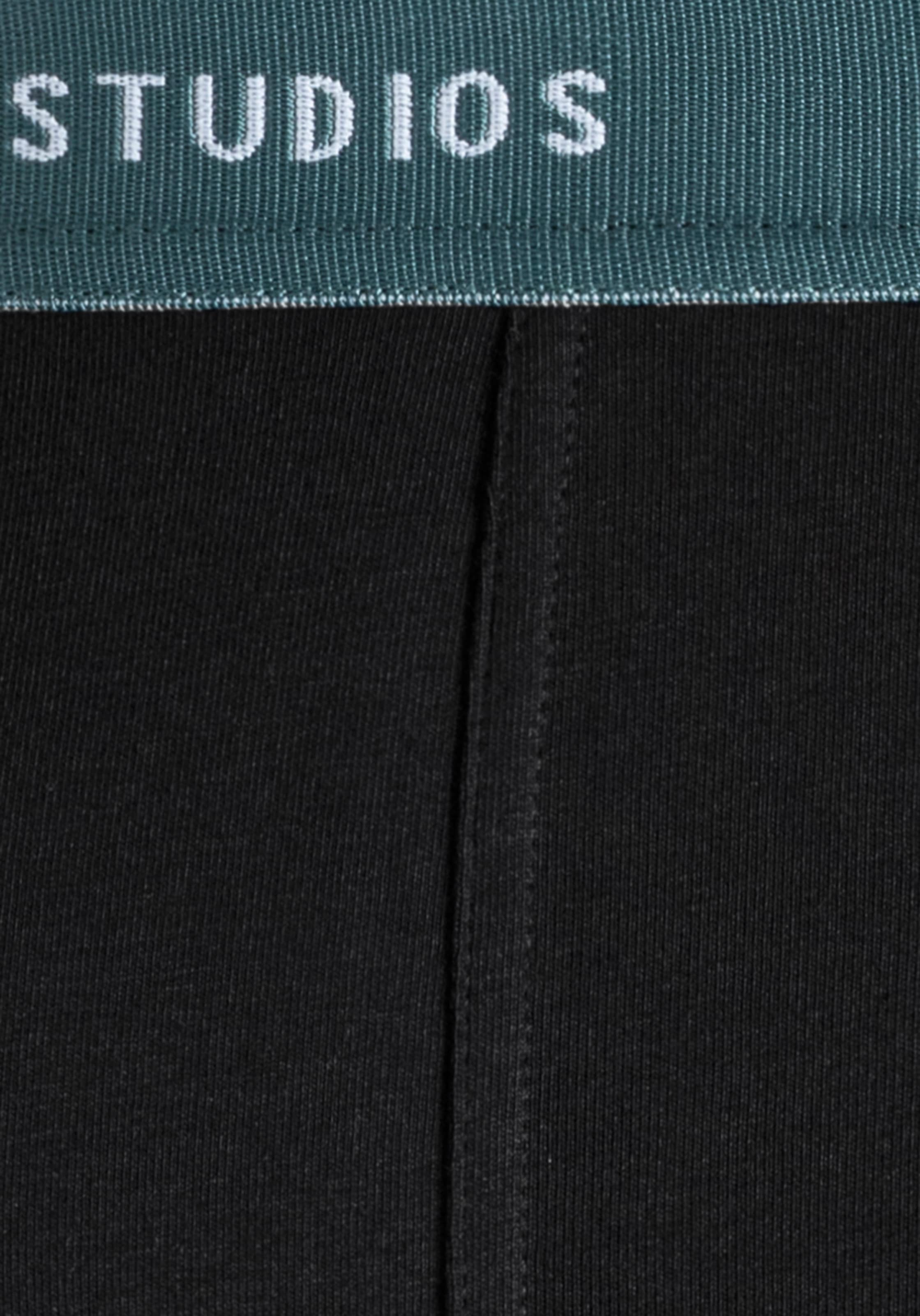 Copenhagen Studios Boxer »Boxershorts für Herren«, (3 St.), mit farbigem Logo-Bund