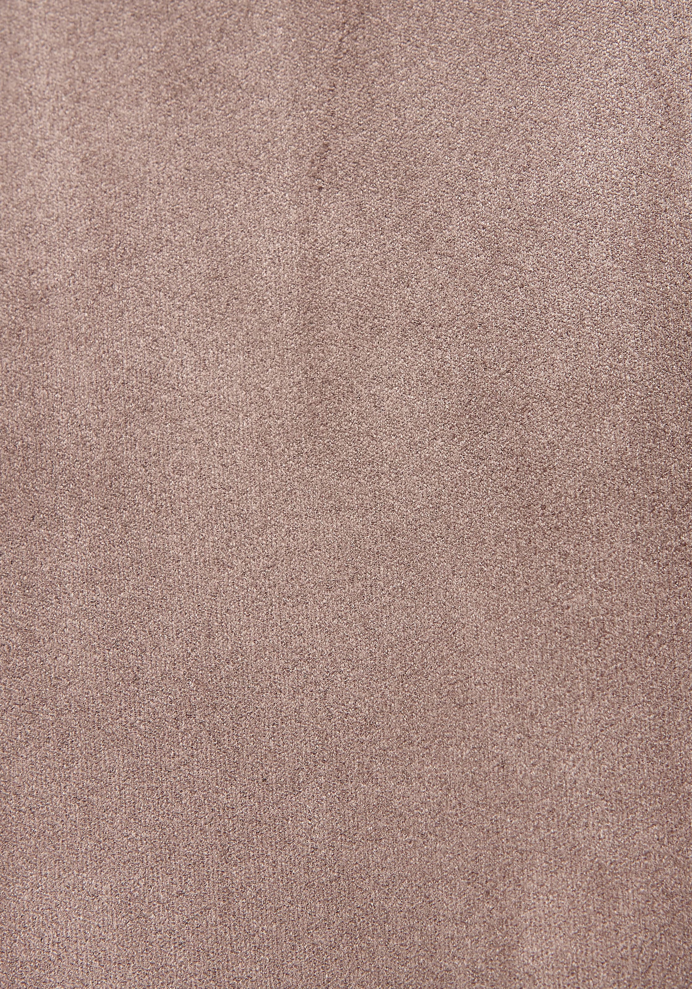 French Connection T-Shirt aus Veloursleder-Imitat mit kleiner Stickerei, Loungewear