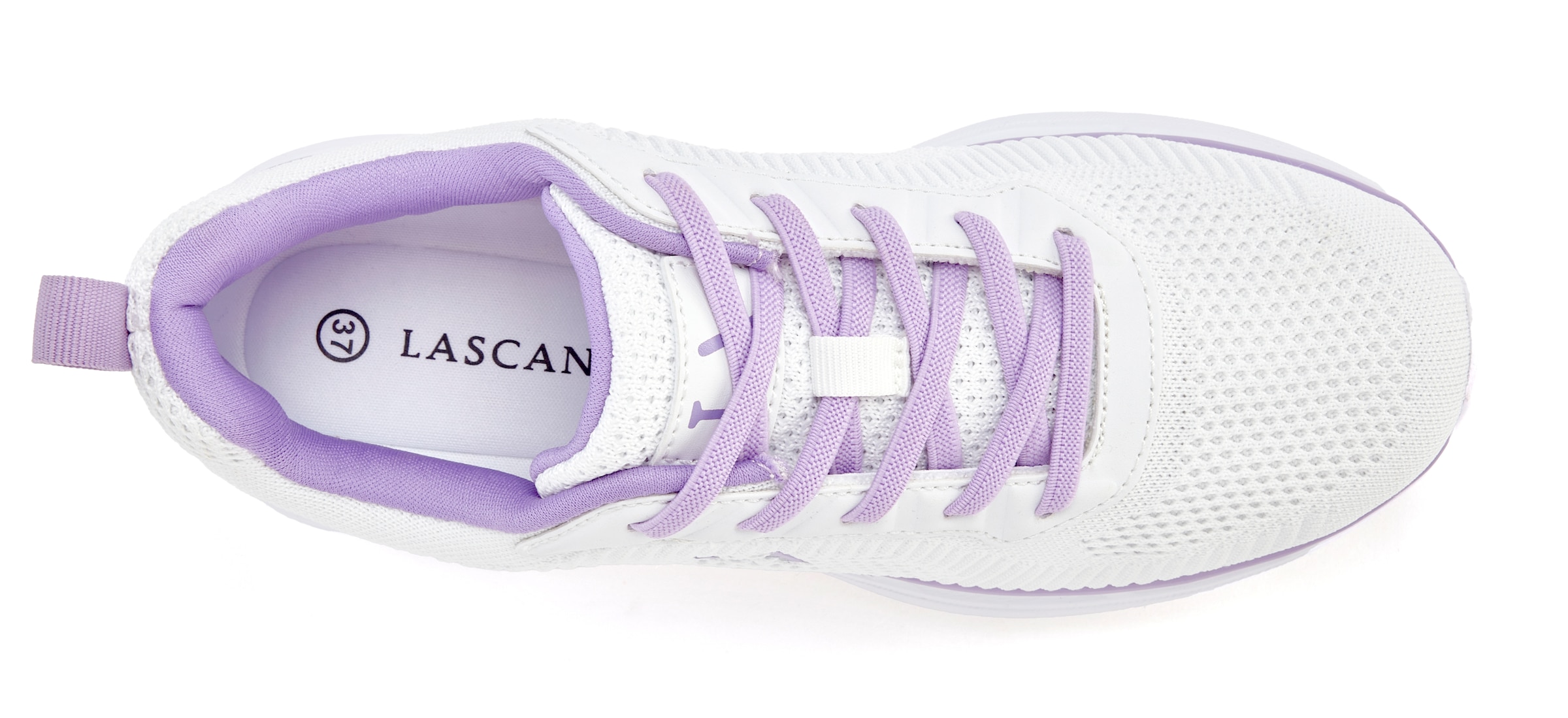 LASCANA Sneaker, Freizeitschuh, Halbschuh im sportiven Look VEGAN