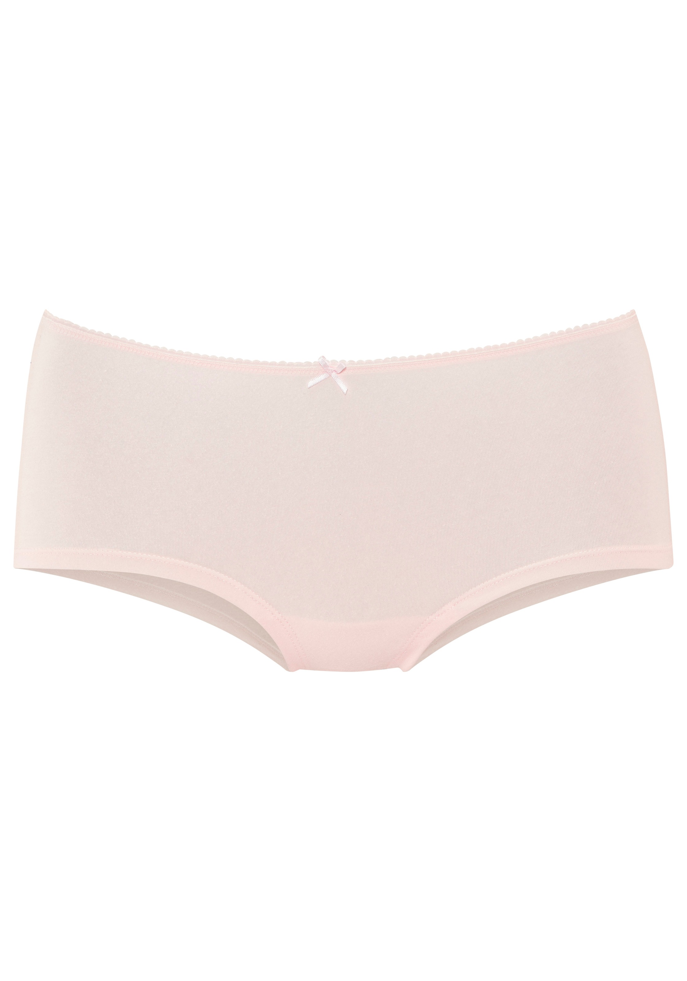 Vivance Panty mit kleiner Häkelkante, angenehme Baumwollqualität