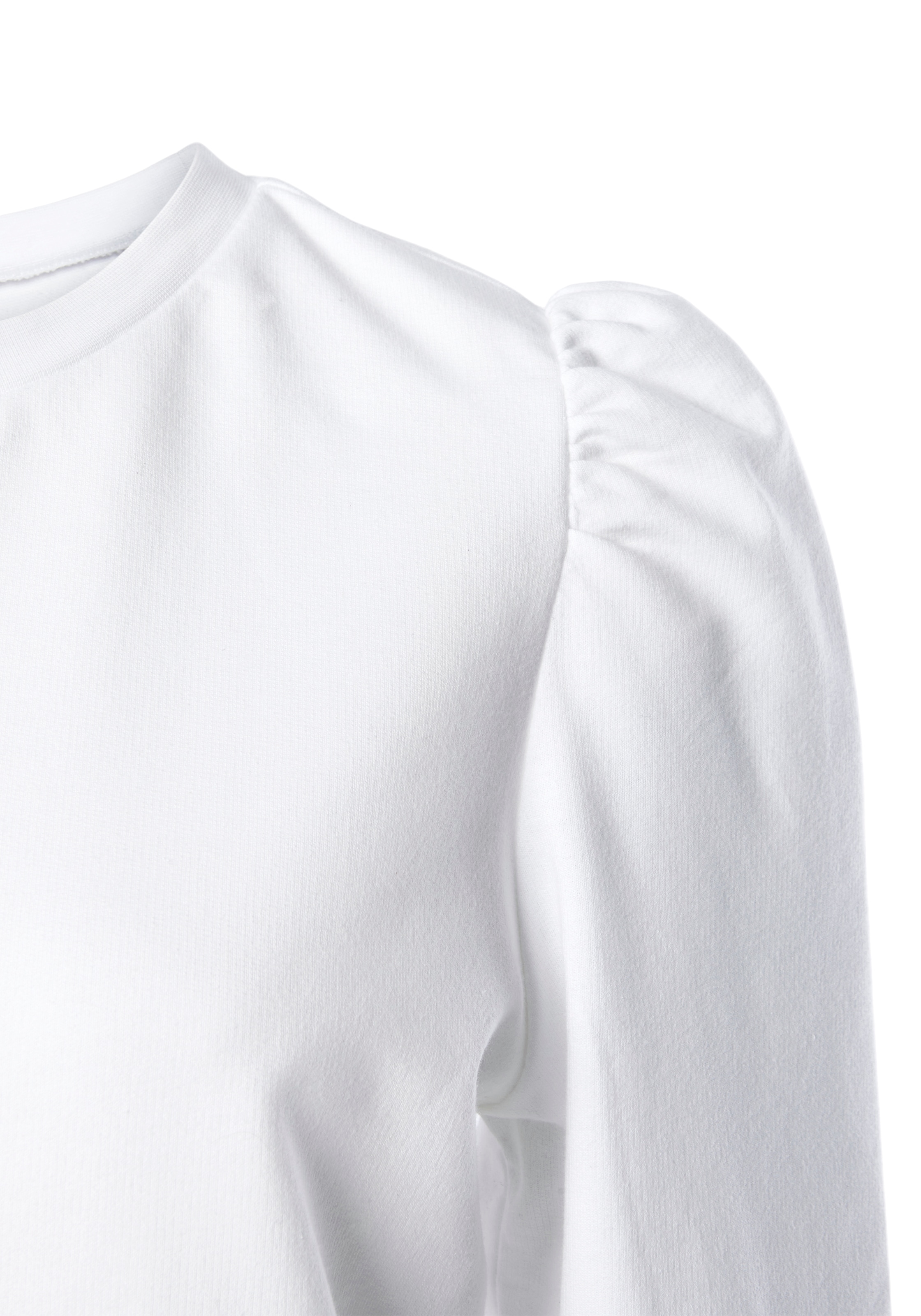 LASCANA Sweatshirt , mit Ruffärmeln
