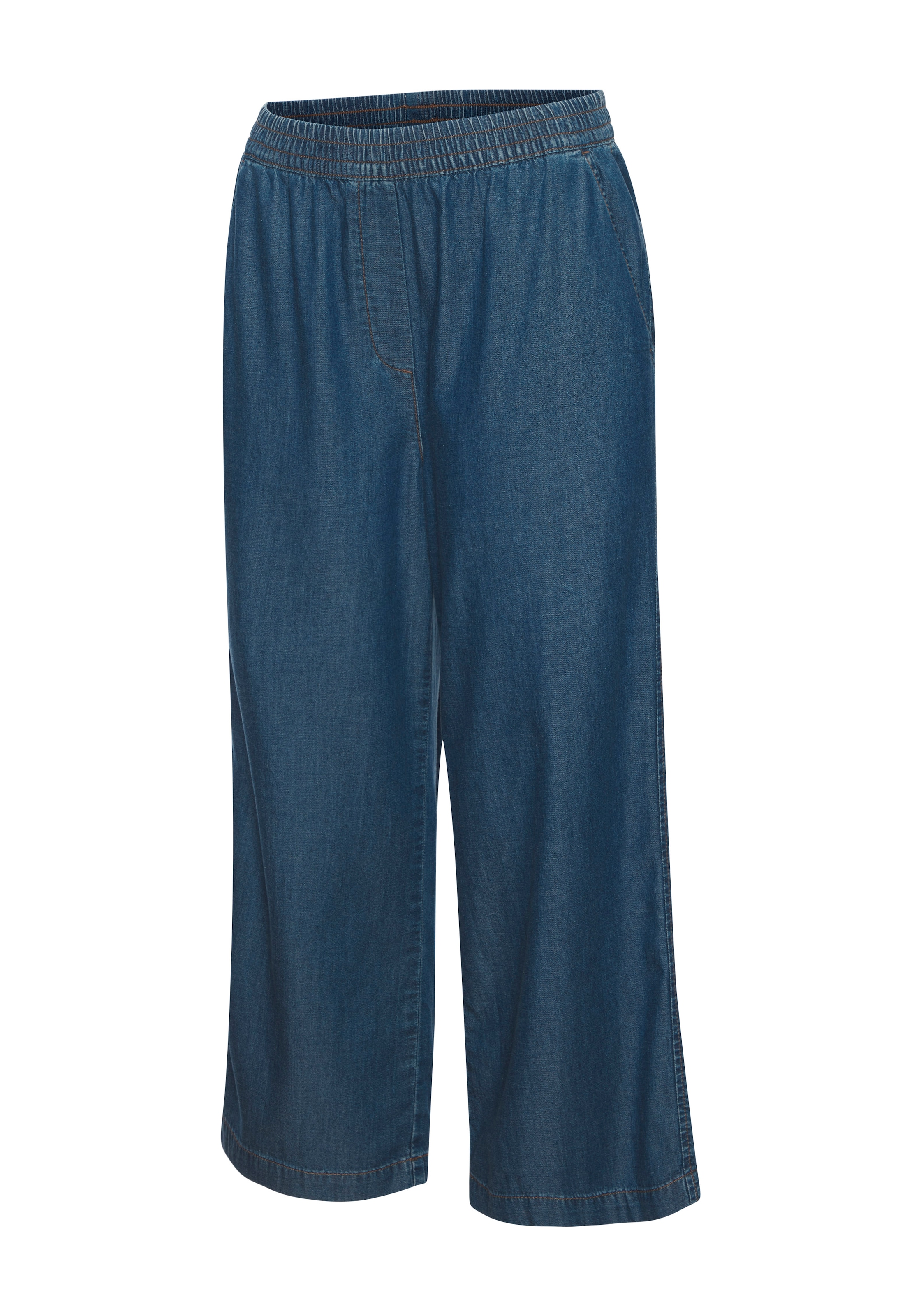 H.I.S Culotte  weit geschnitten, in Denim Optik