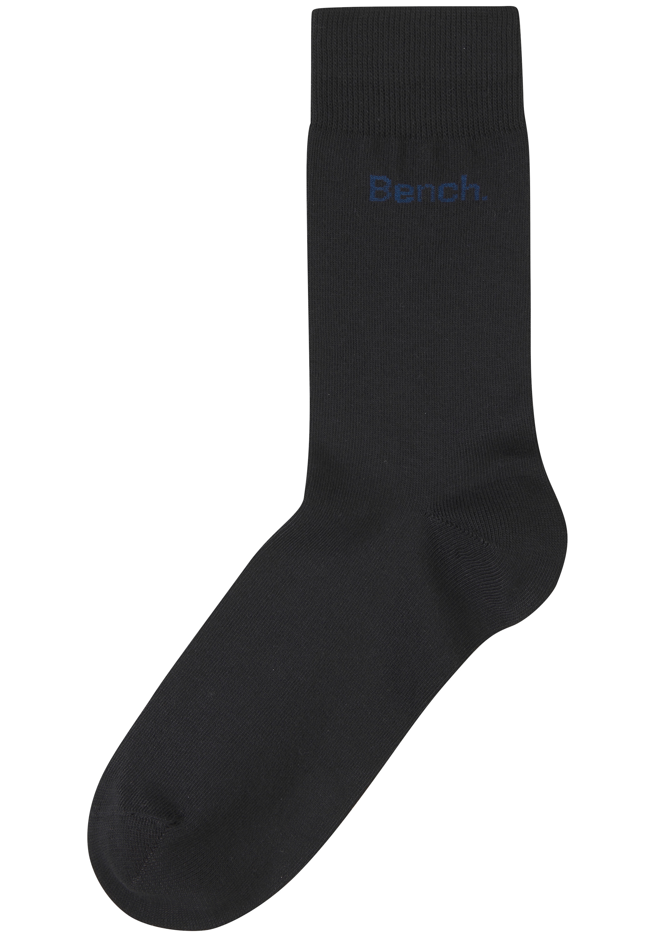 Bench. Basicsocken »Herrensocken für Beruf und Freizeit« Packung, 6 Paar tlg. mit farbigem kleinen Markenlogo