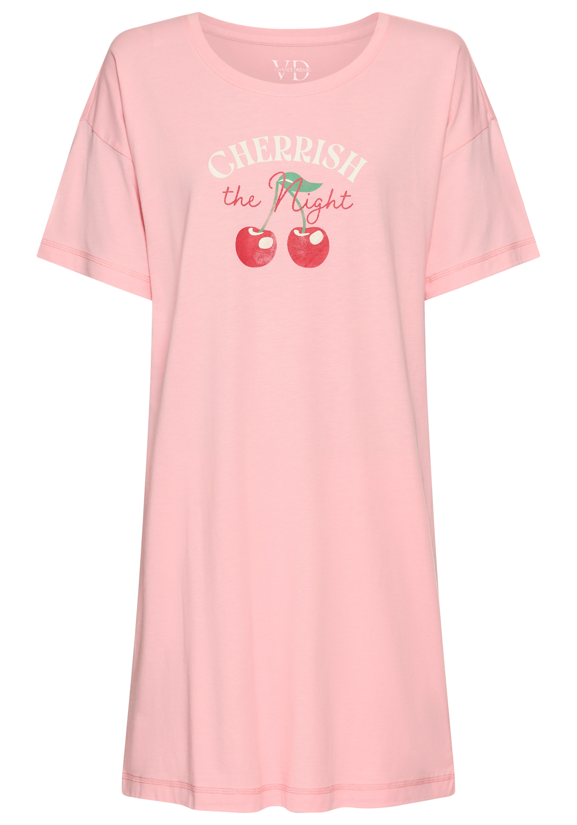 Vivance Dreams by Lascana Sleepshirt mit süßem Früchtedruck