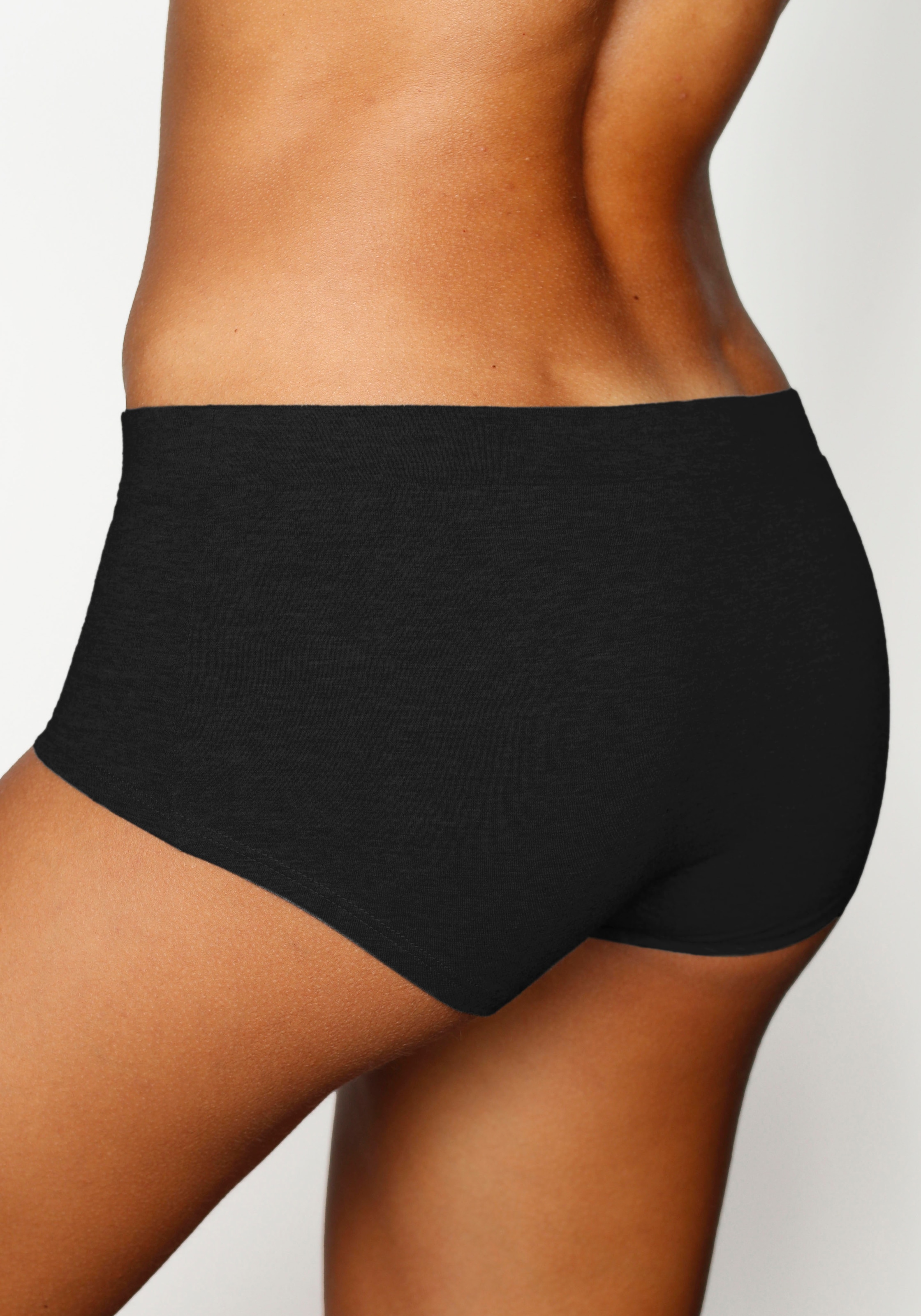 Vivance Panty, (5er-Pack), mit breitem Bündchen ohne zusätzliches Gummi