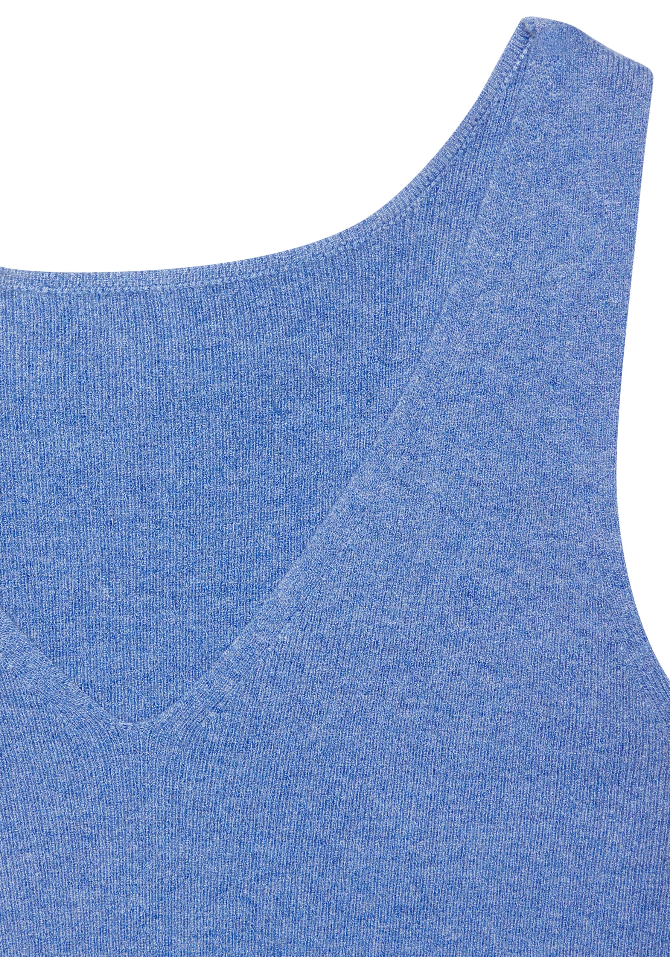 Copenhagen Studios Stricktop aus hochwertigem Rippstrick, Loungewear