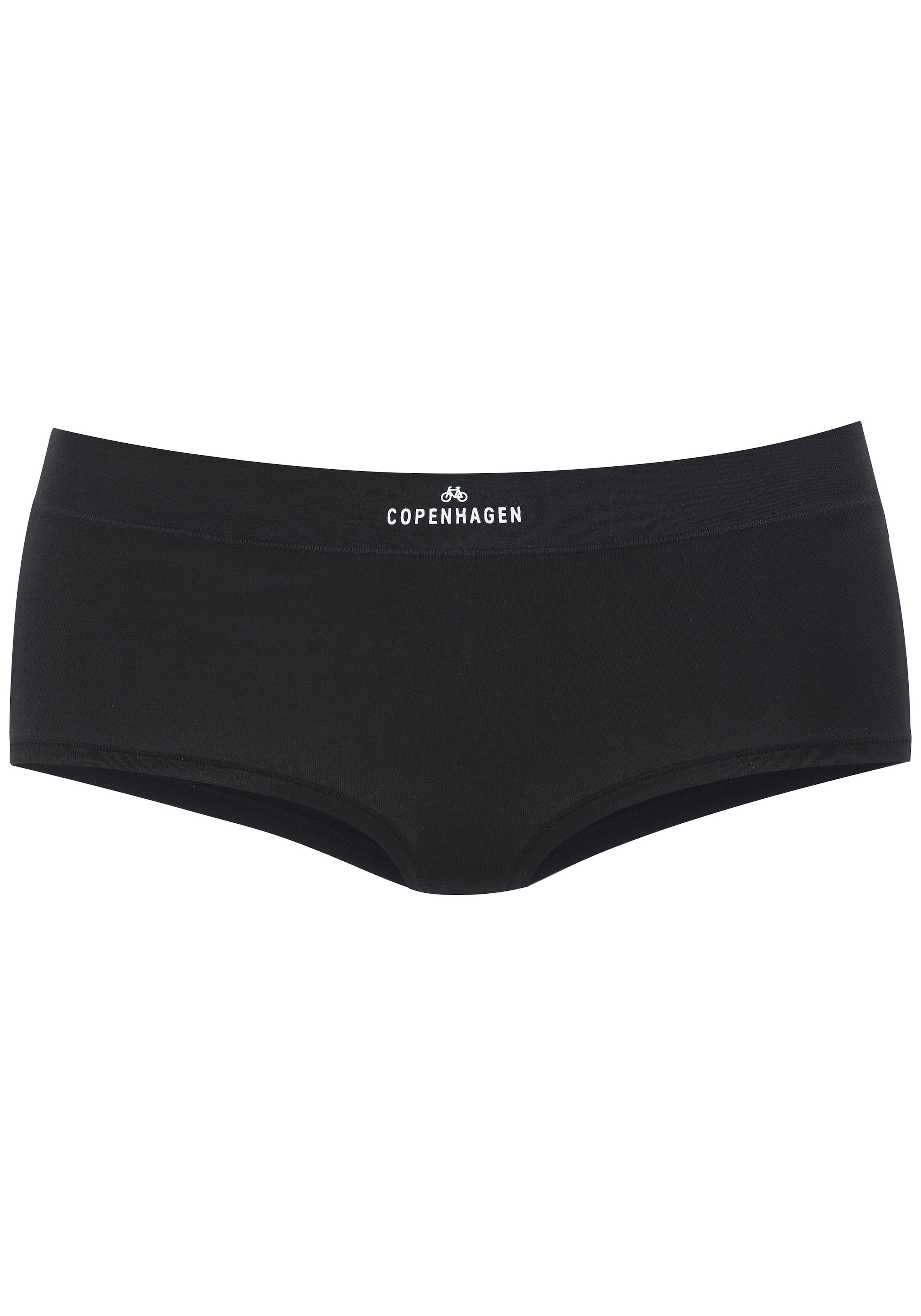 Copenhagen Studios Panty »mit Logodruck am Bund«, (3er-Pack), aus softer Bio-Baumwollqualität