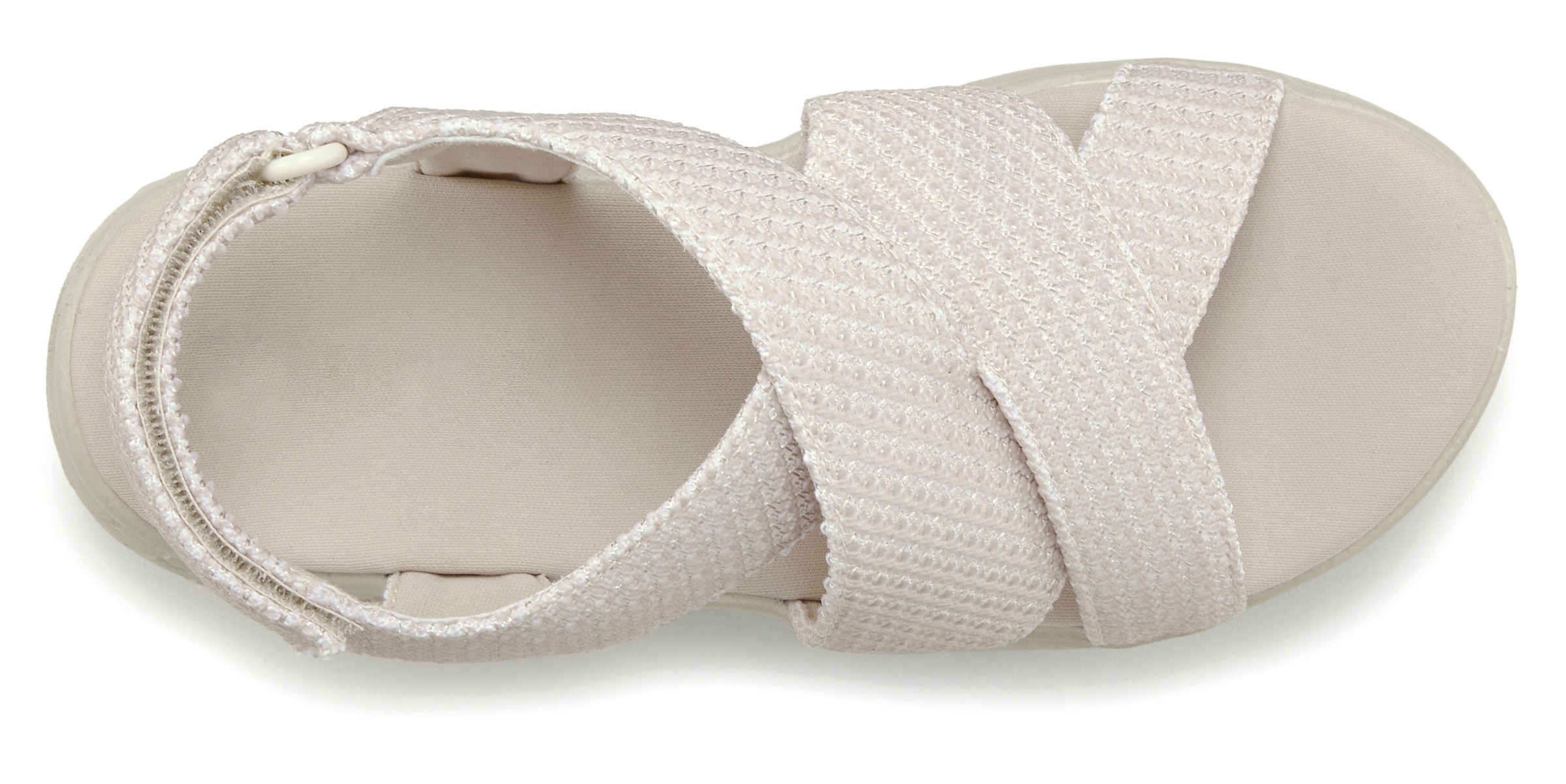 Vivance Sandale »Sandalette, Sommerschuh, offener Schuh«  mit Klettverschluss VEGAN