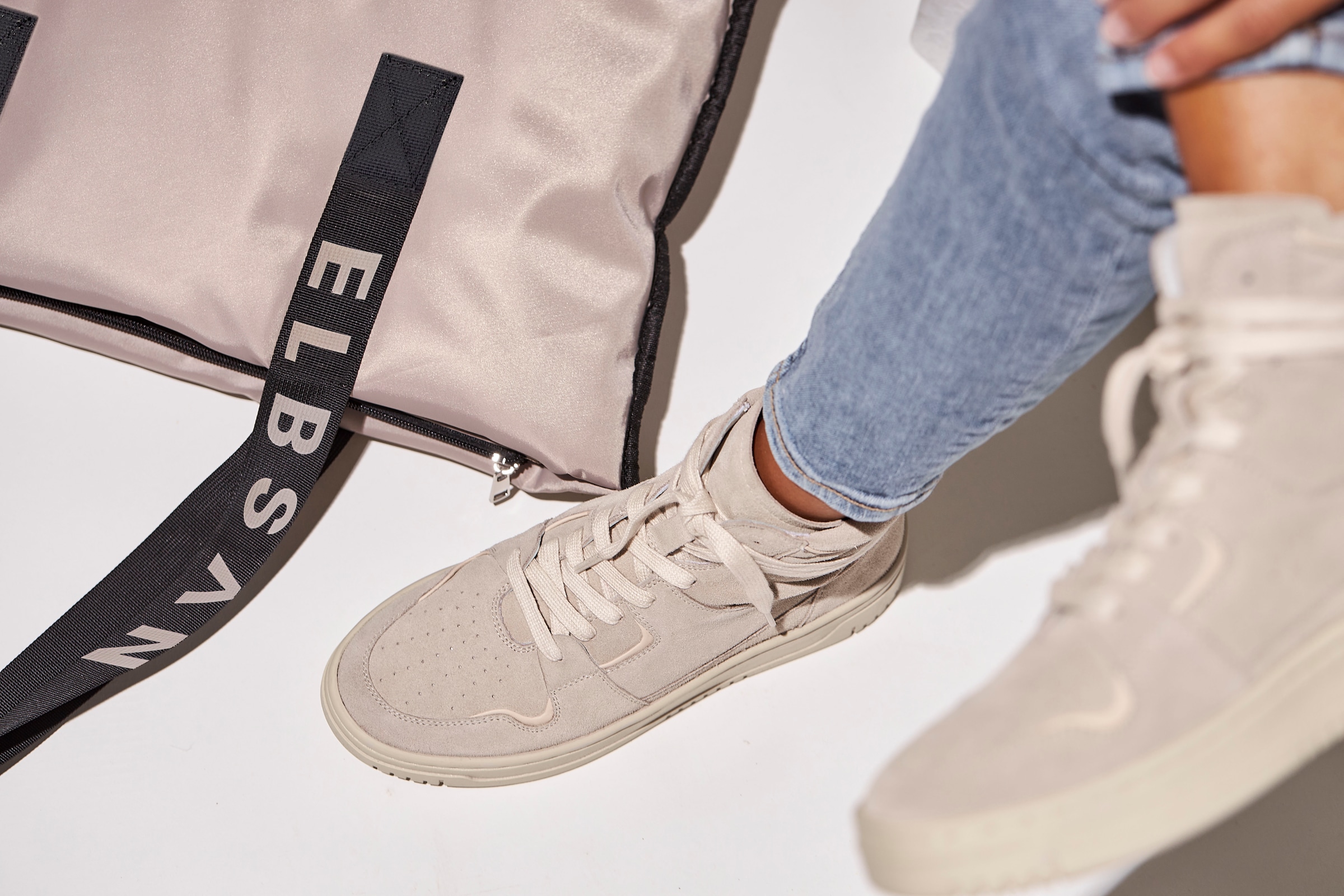 Elbsand Shopper »Schultertasche«, große Handtasche, Henkeltasche, Tragetasche, als Badetasche VEGAN