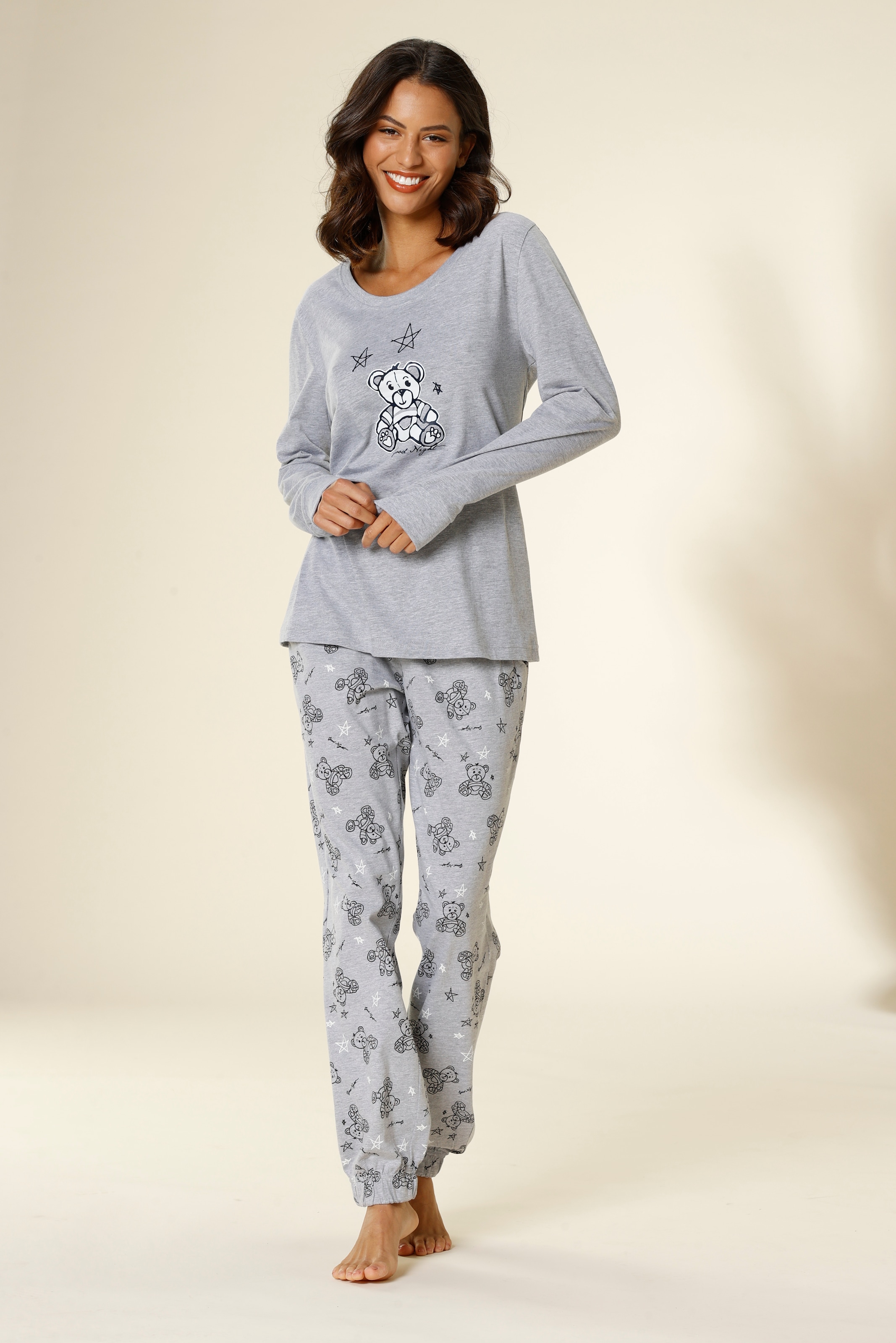 Vivance Dreams Pyjama, (2 tlg.)