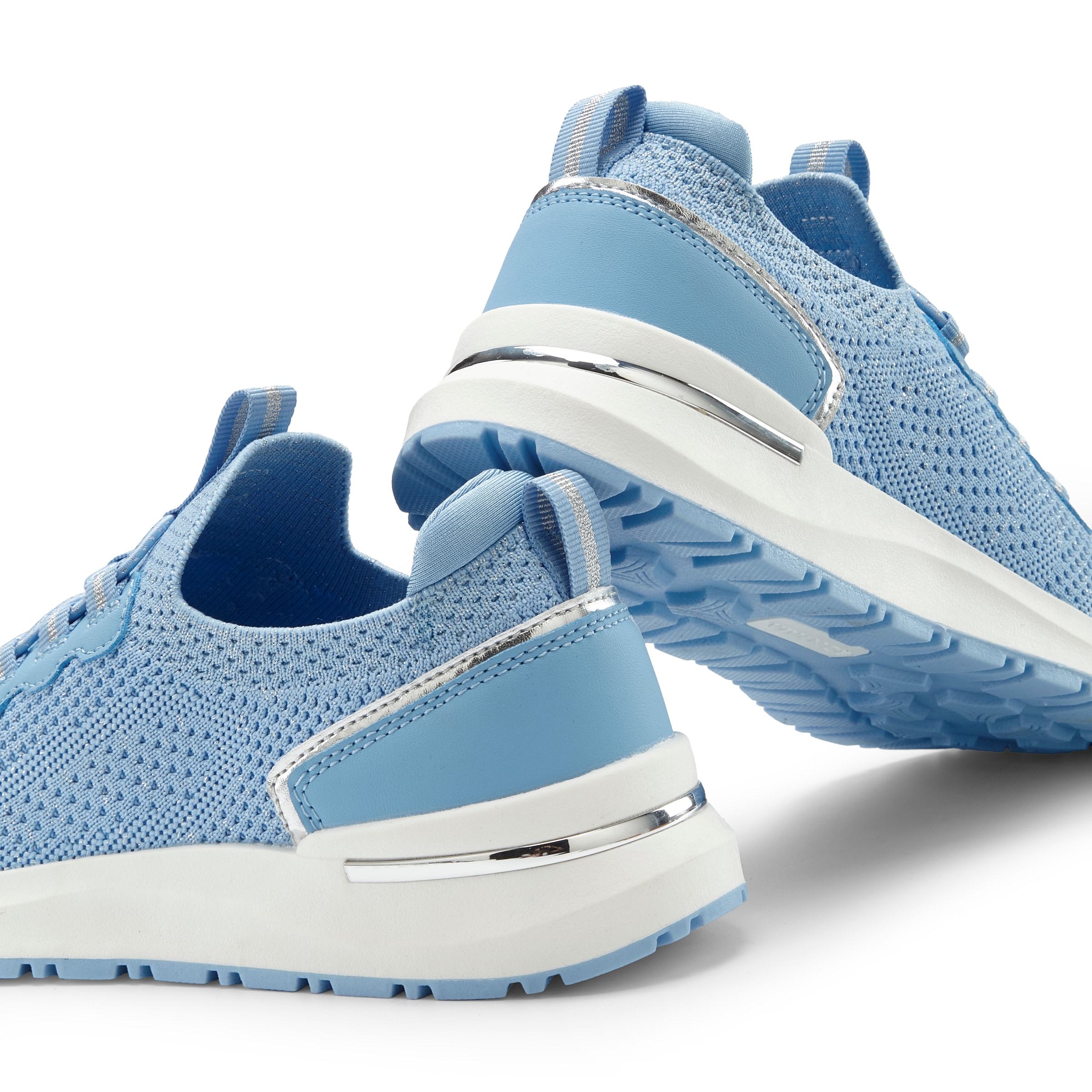 Vivance Sneaker »Freizeitschuh, Halbschuh,«, aus Textil zum Reinschlüpfen mit elastischen Schnürbändern VEGAN