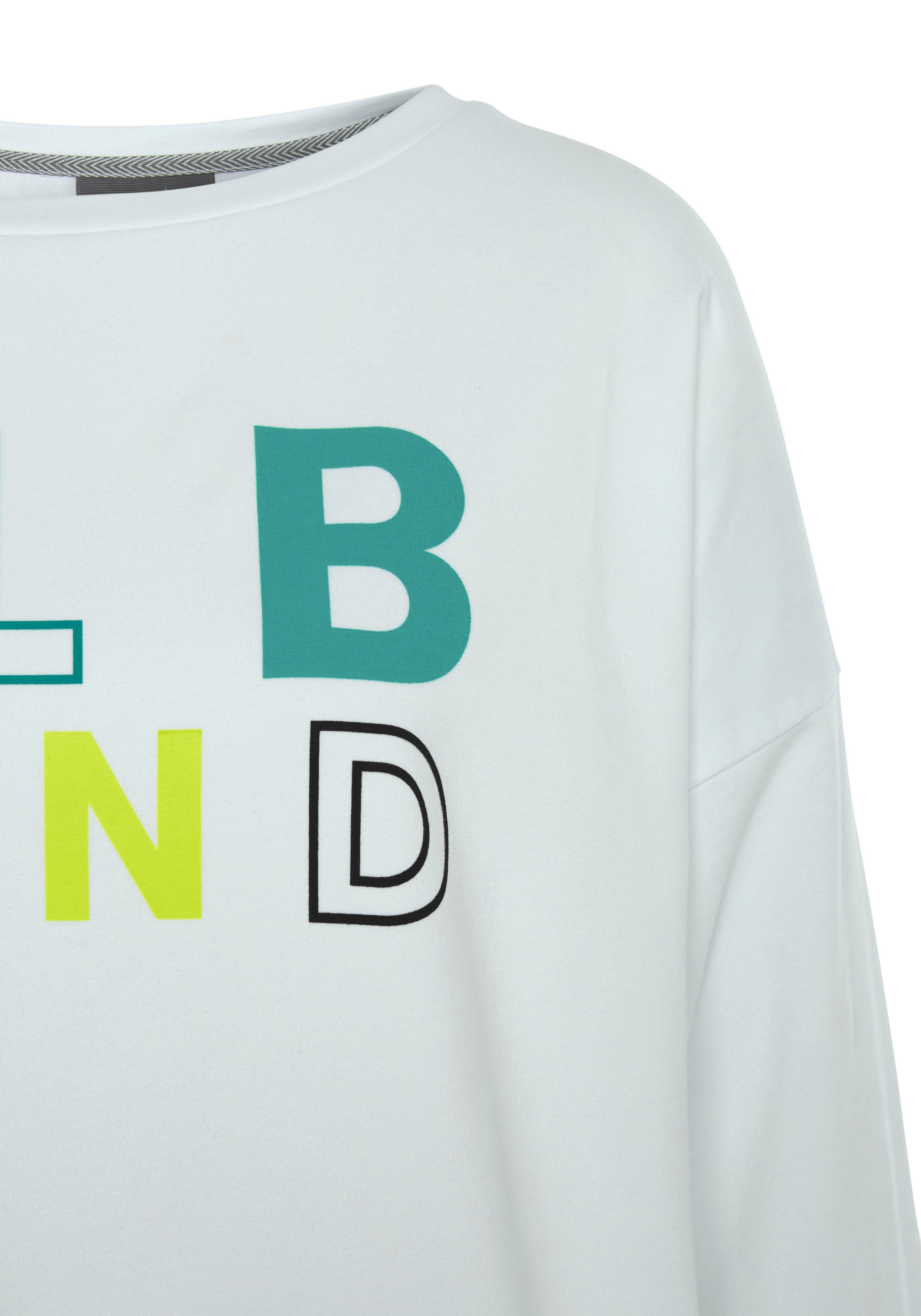 Elbsand Sweatshirt »Aliisa«, mit Logodruck vorne, Basic-Passform, sportlich-casual
