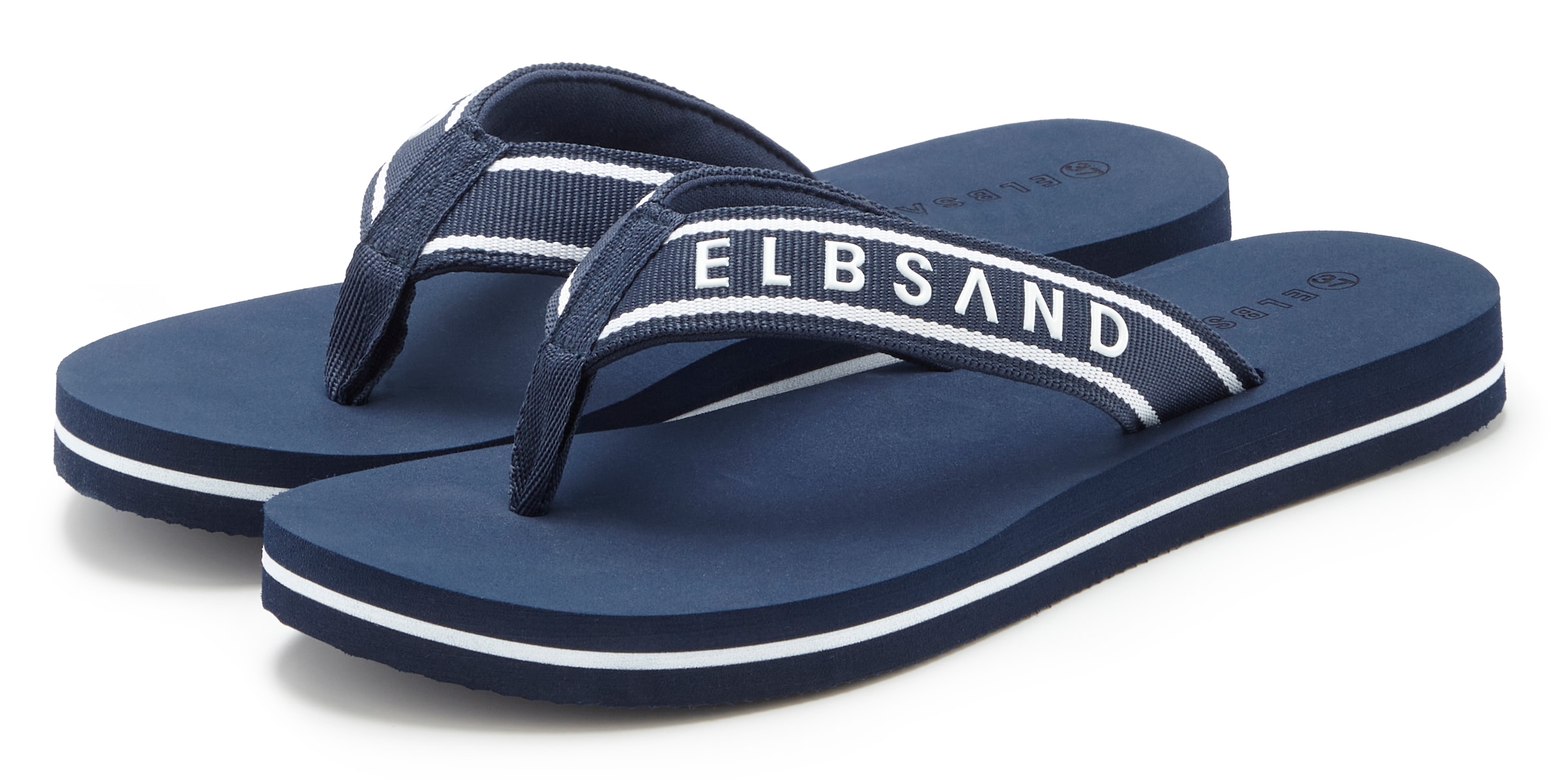 Elbsand Badezehentrenner »Sandale, Badeschuh, Pantolette, Badelatsche, Flip Flop, Badeschlappe«  NEU Zehentrenner mit wasserabweisender und ultraleichter Sohle VEGAN