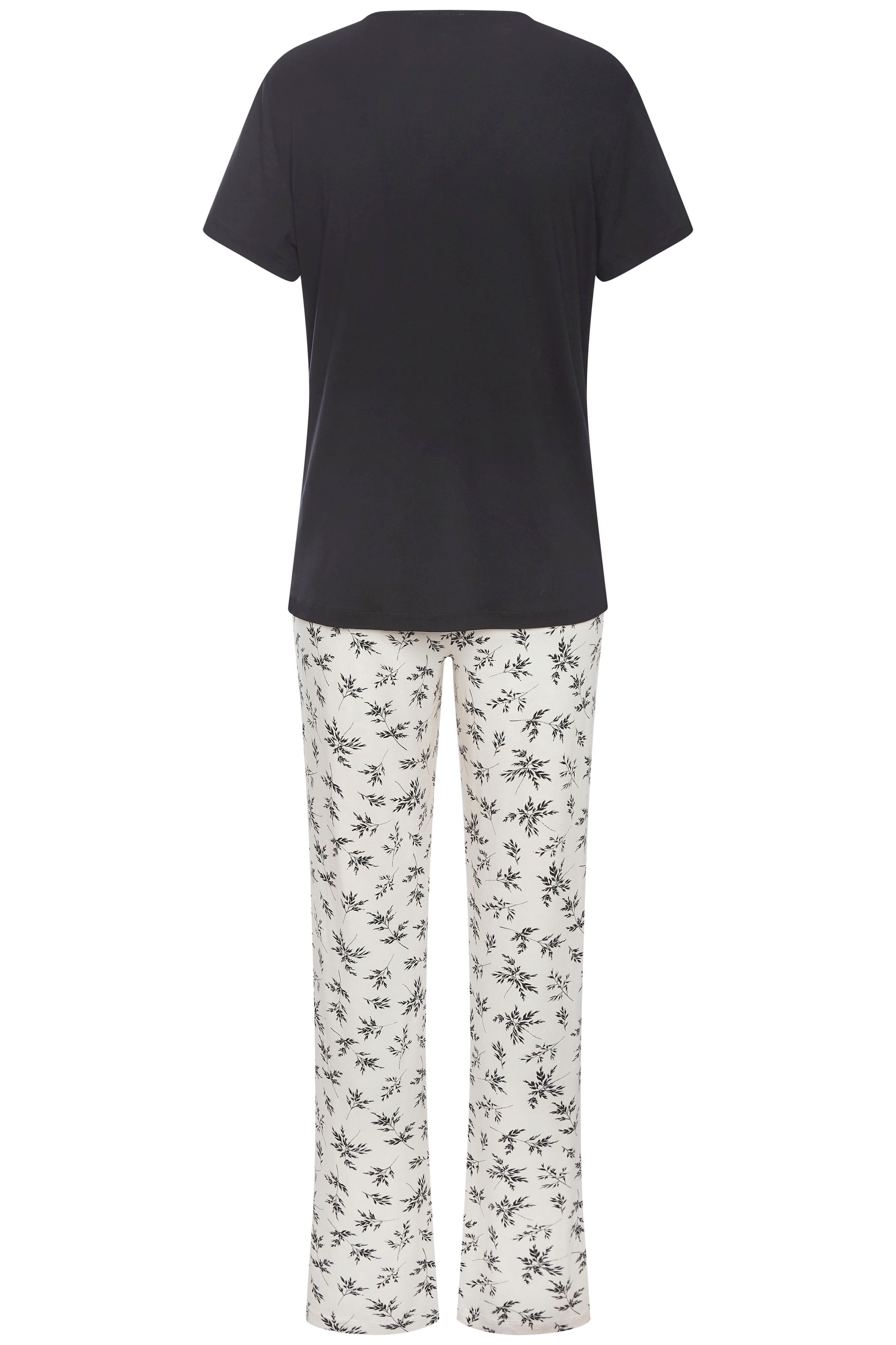 Vivance Dreams Pyjama Set, 2 Stk. tlg., mit süßem Blumen-Print