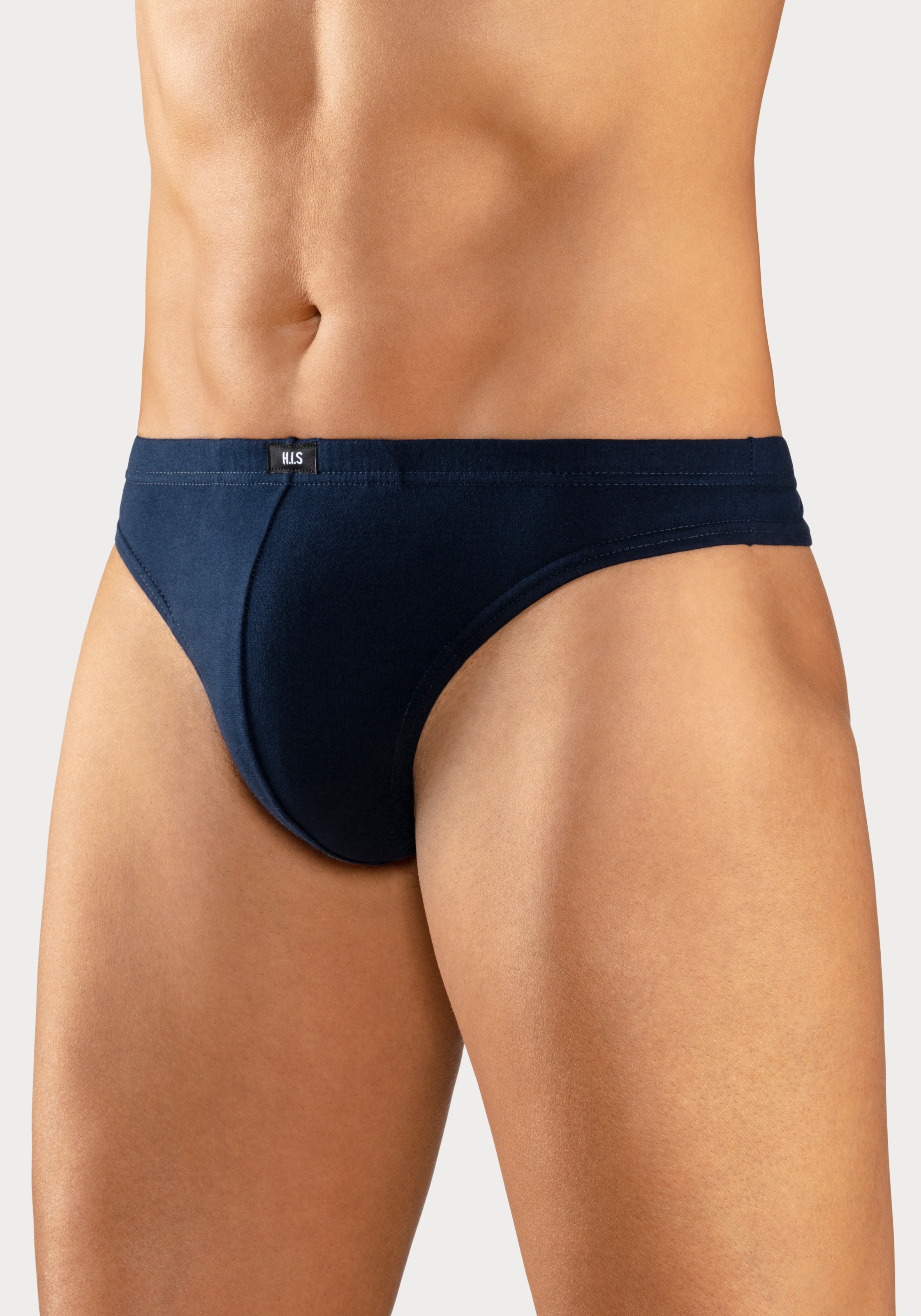 H.I.S String, (Packung, 3 St.), aus weichem Baumwoll-Stretch
