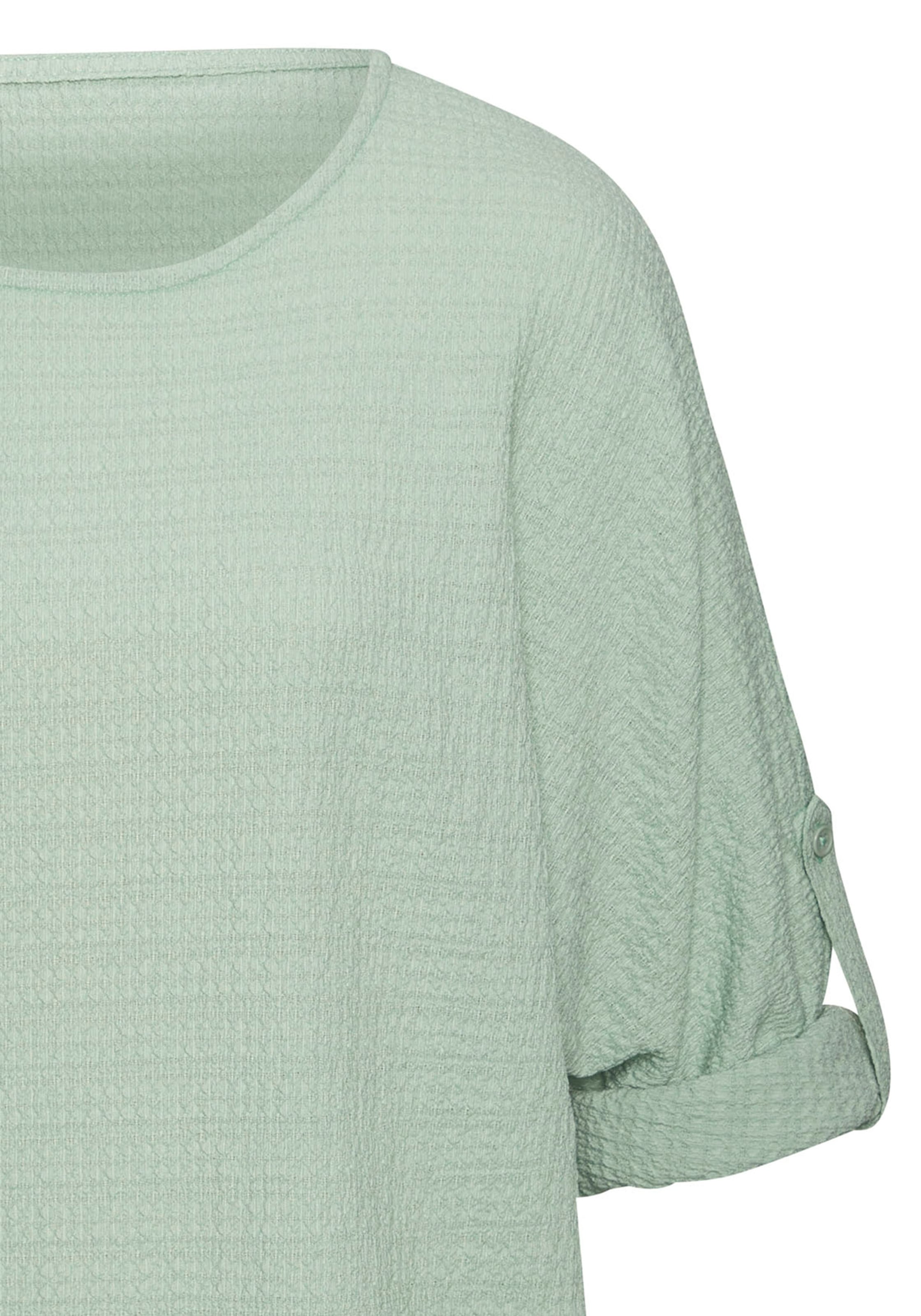 Vivance 2-in-1-Shirt »zum Krempeln«, aus bügelfreier Crêpe-Qualität