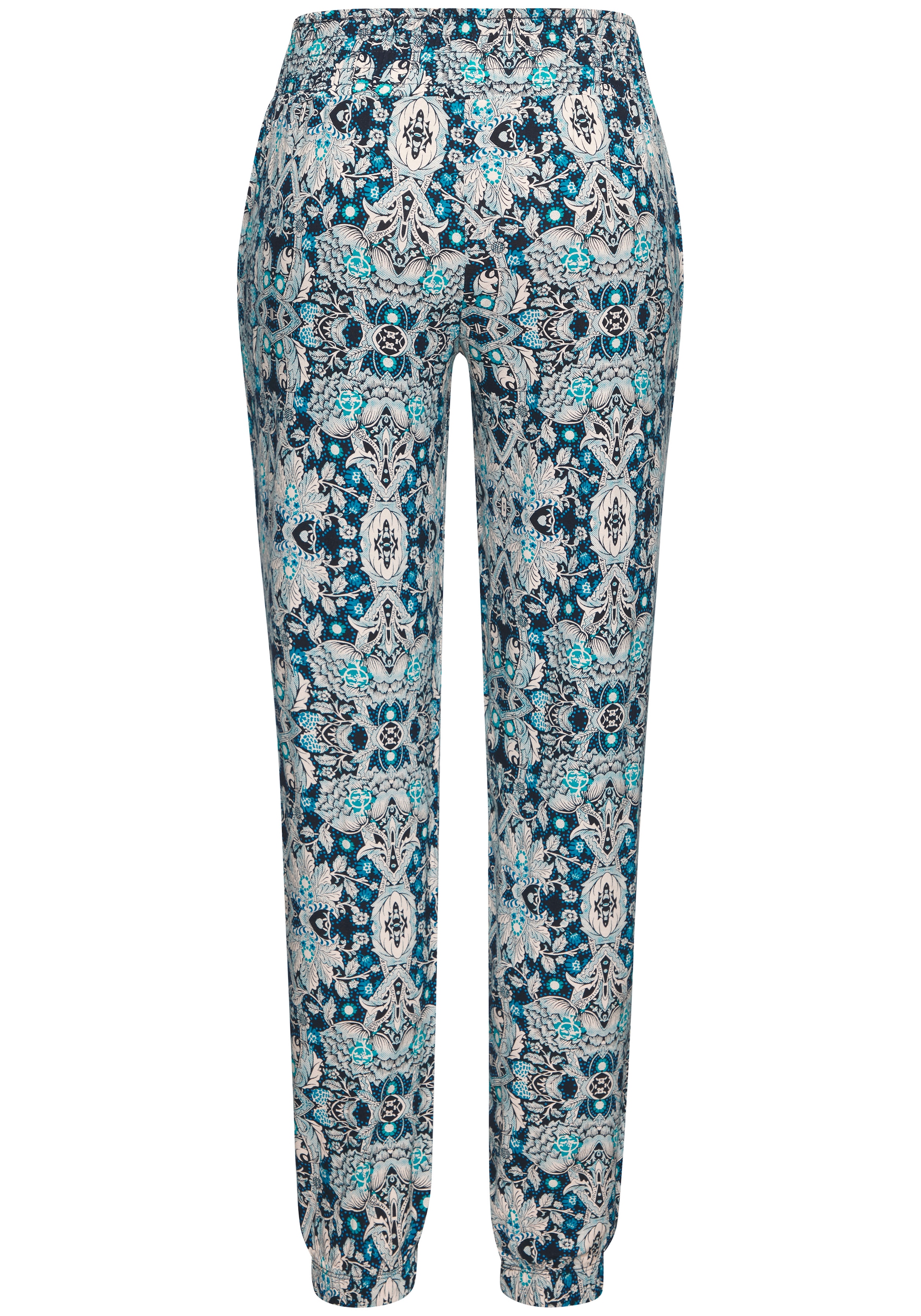 LASCANA Strandhose, mit Ethnoprint und Taschen, Sommerhose, Jerseyhose
