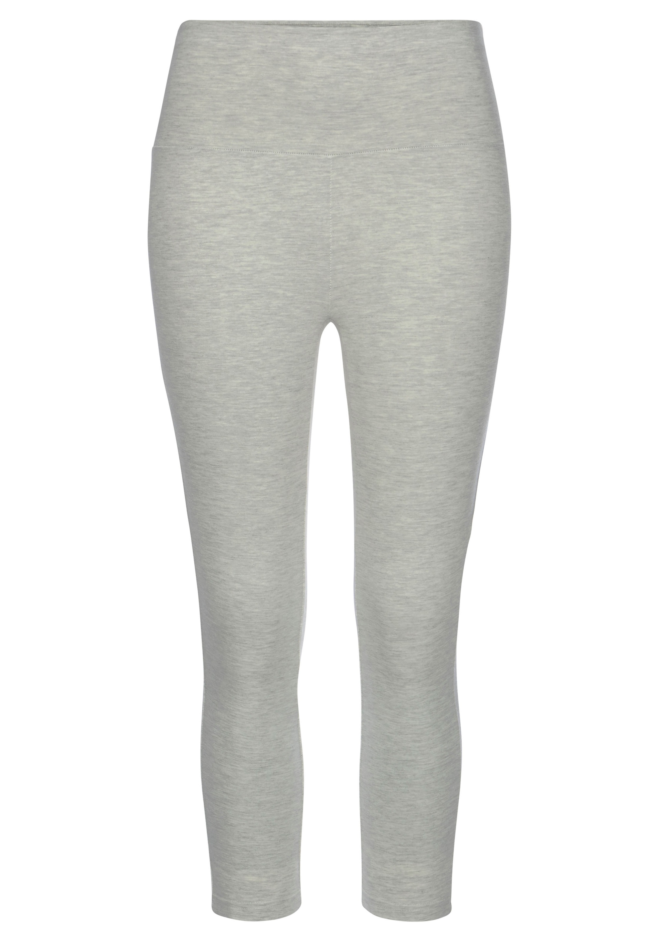 LASCANA Caprileggings, mit breitem weichem Bündchen, Loungewear