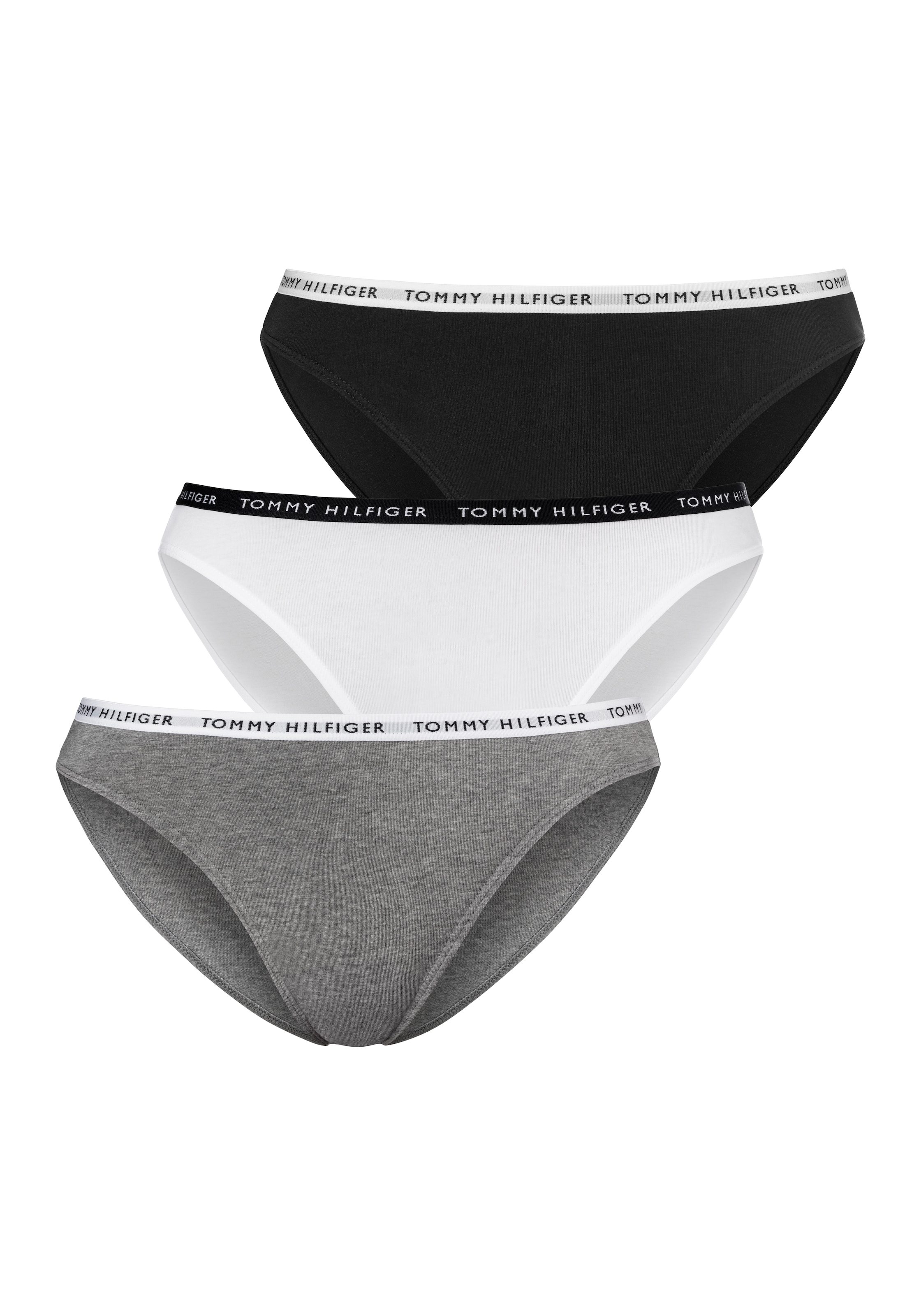 Tommy Hilfiger Underwear Bikinislip 3 Stk. tlg., mit schmalem Logobündchen