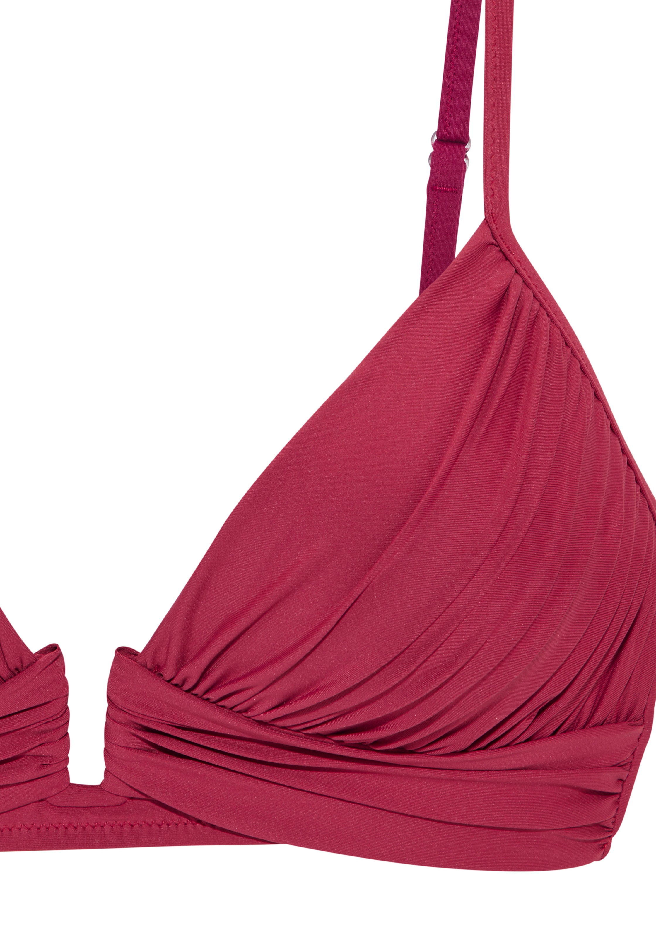 LASCANA Triangel-Bikini mit modischer Zierschnalle