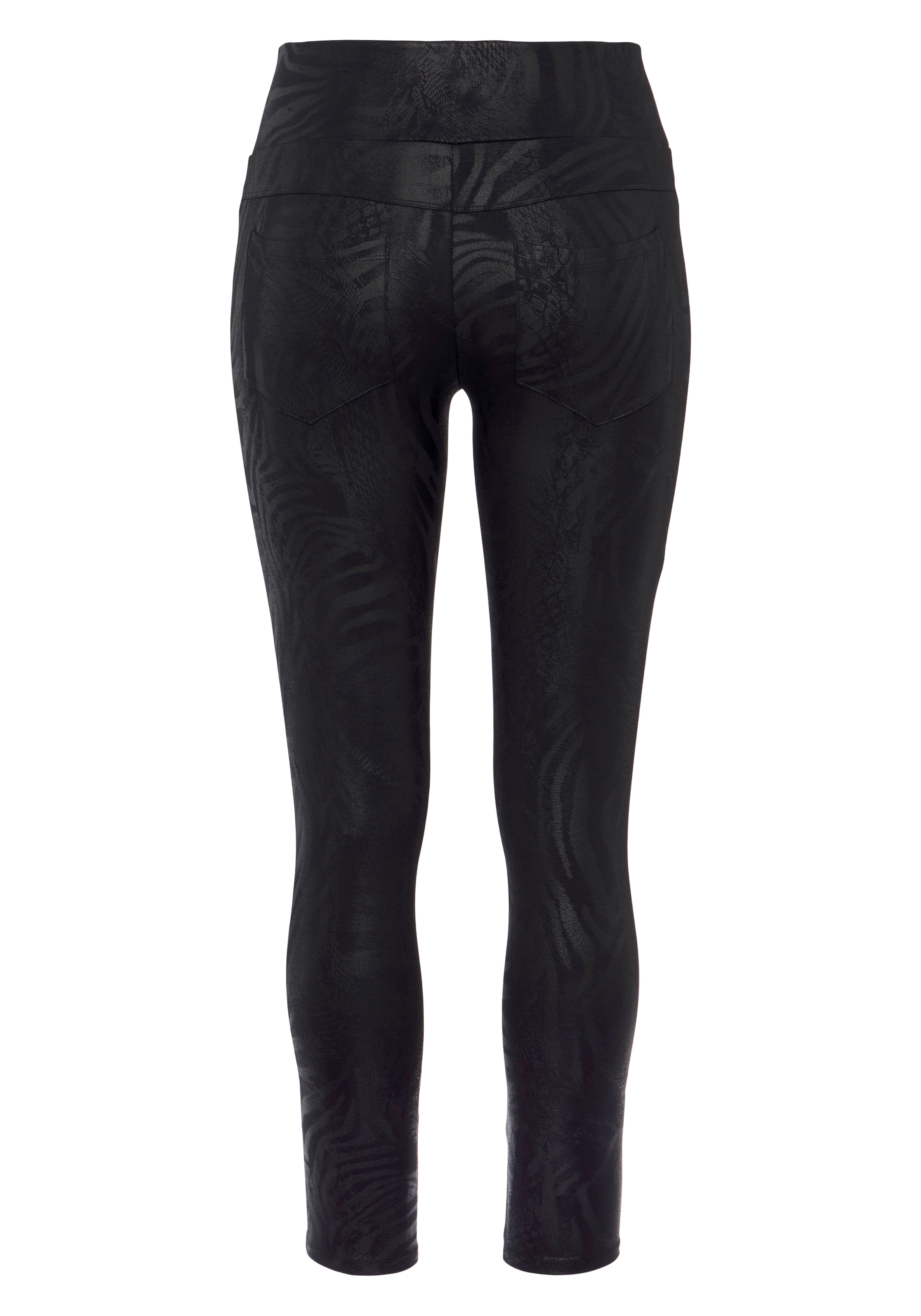 LASCANA Leggings, mit tonigem Druck