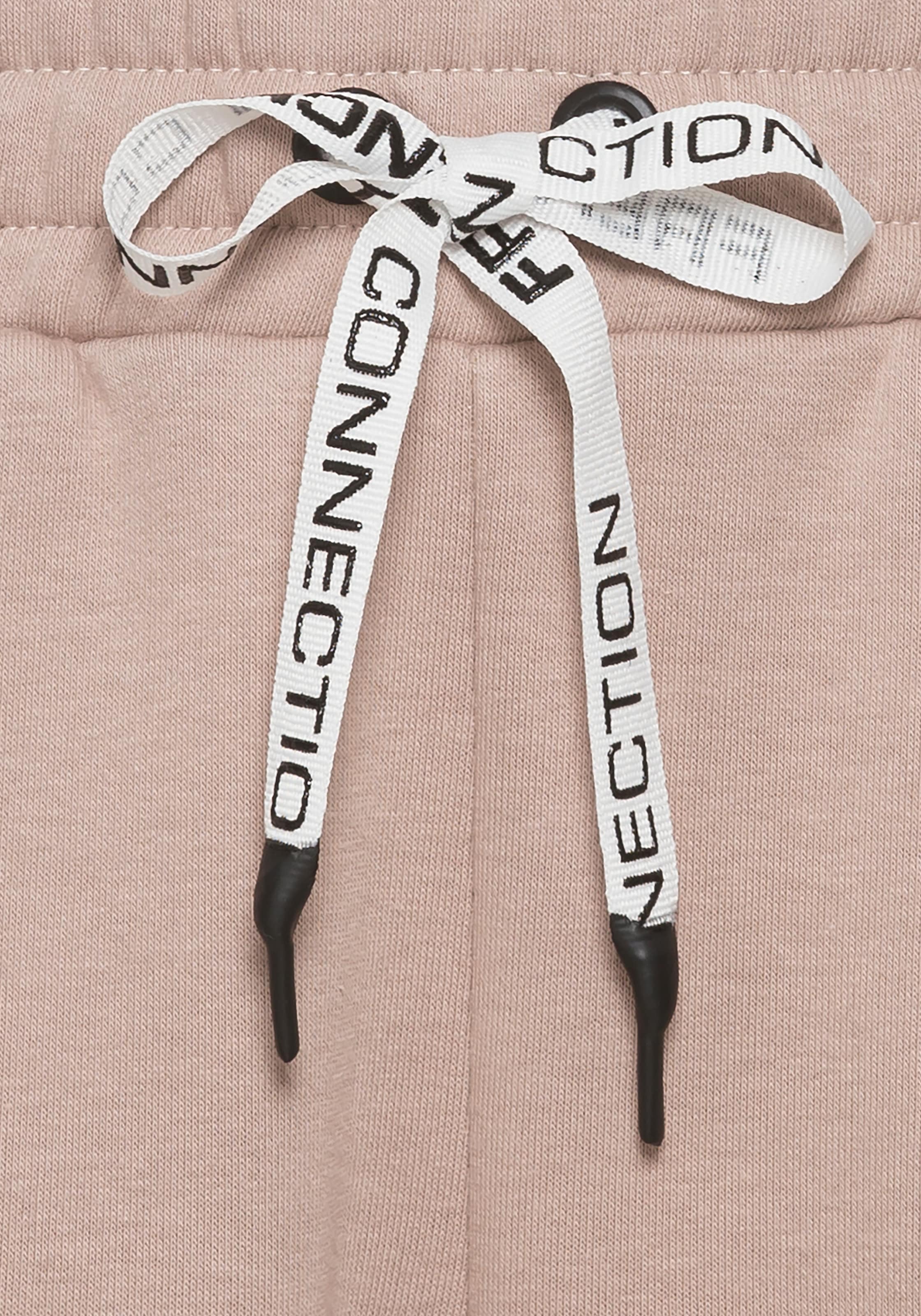 French Connection Sweathose, mit seitlichen Kontraststreifen und Logodruck