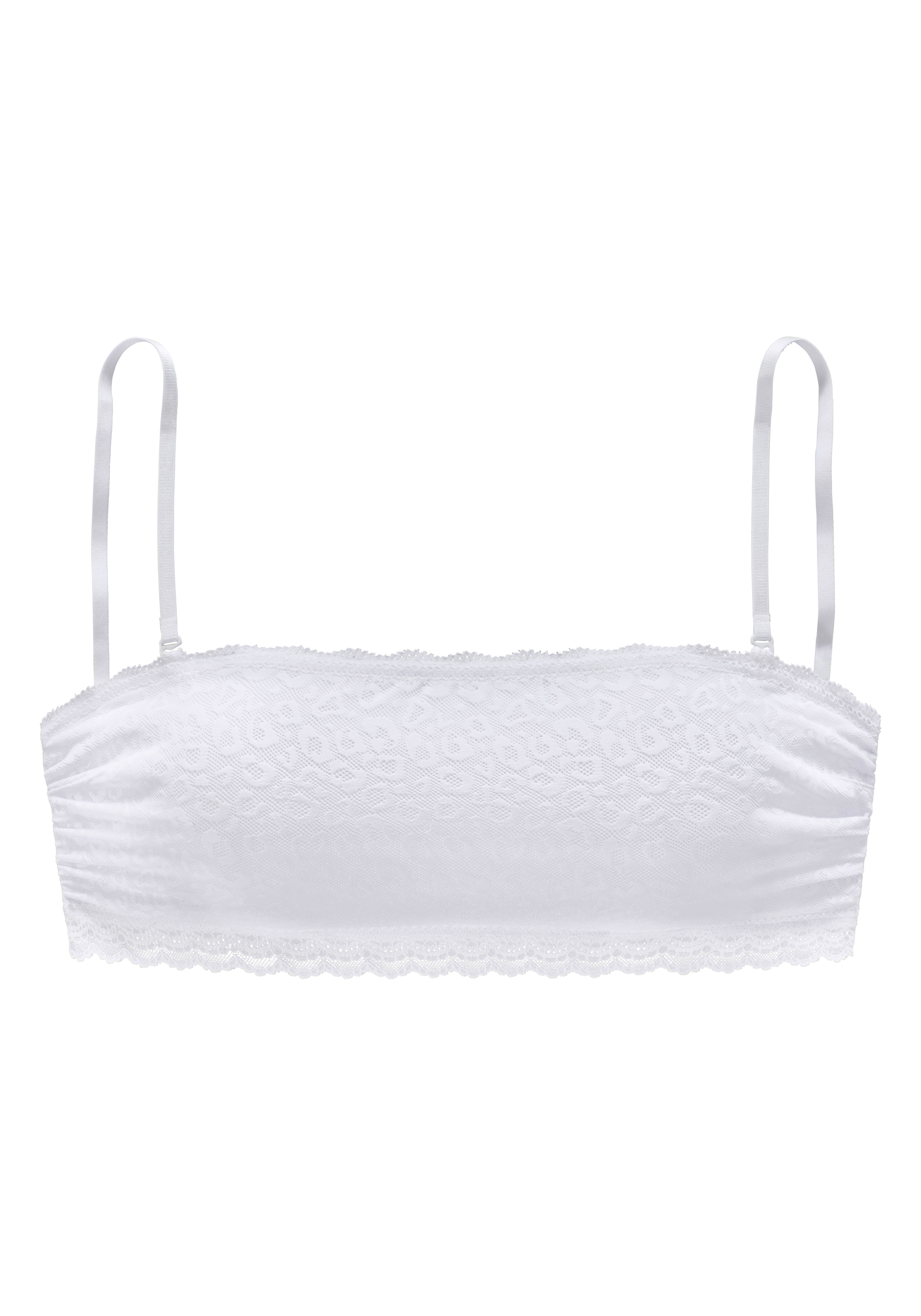 Vivance Bralette-BH ohne Bügel, in Bandeau-Schnittform, mit 2 Tragevarianten