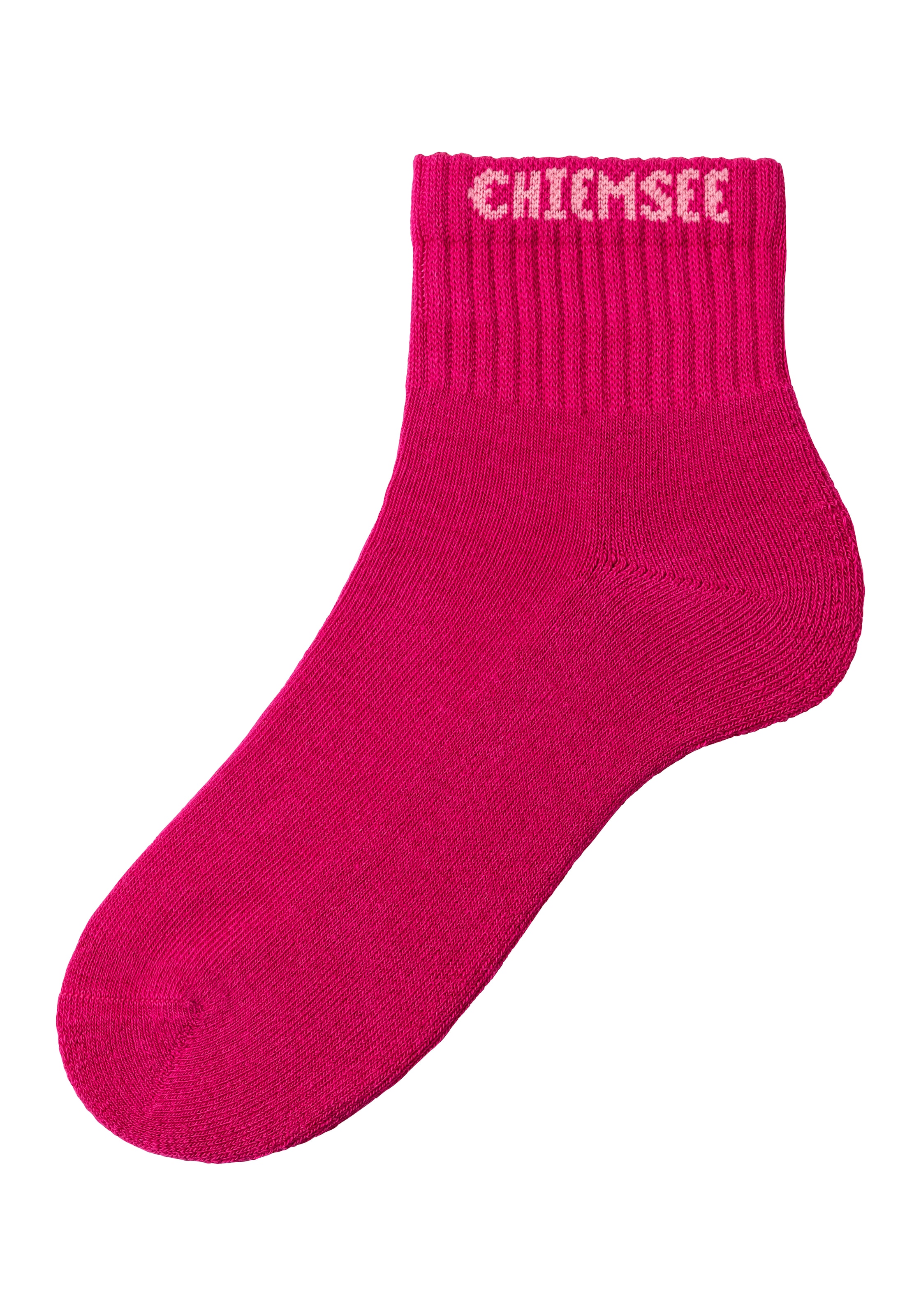Chiemsee Kurzsocken, (Packung, 6 Paar), mit eingestricktem Markennamen