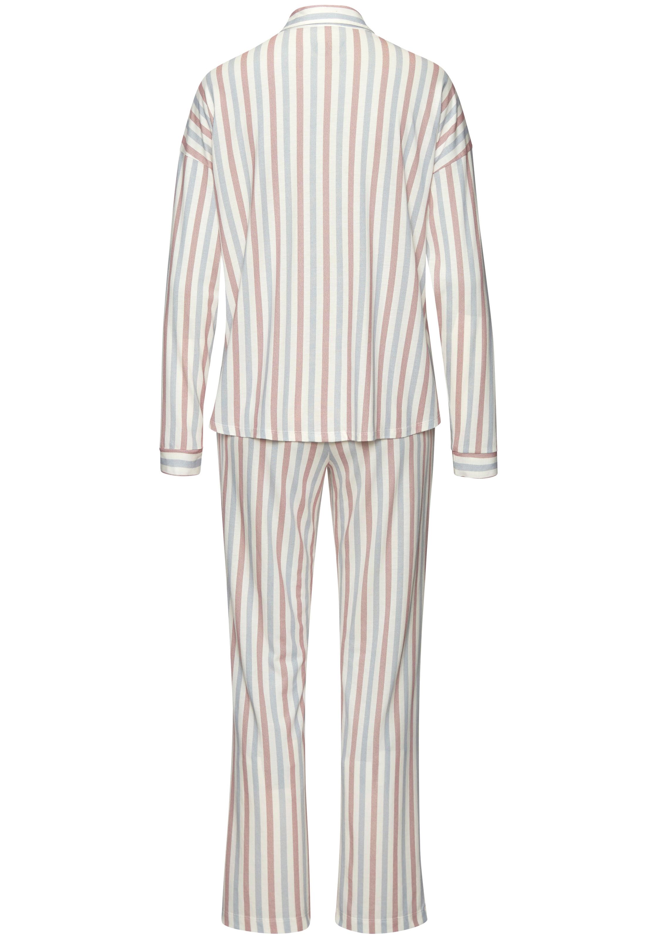 Vivance Dreams Pyjama, (2 tlg.), in klassischem Schnitt
