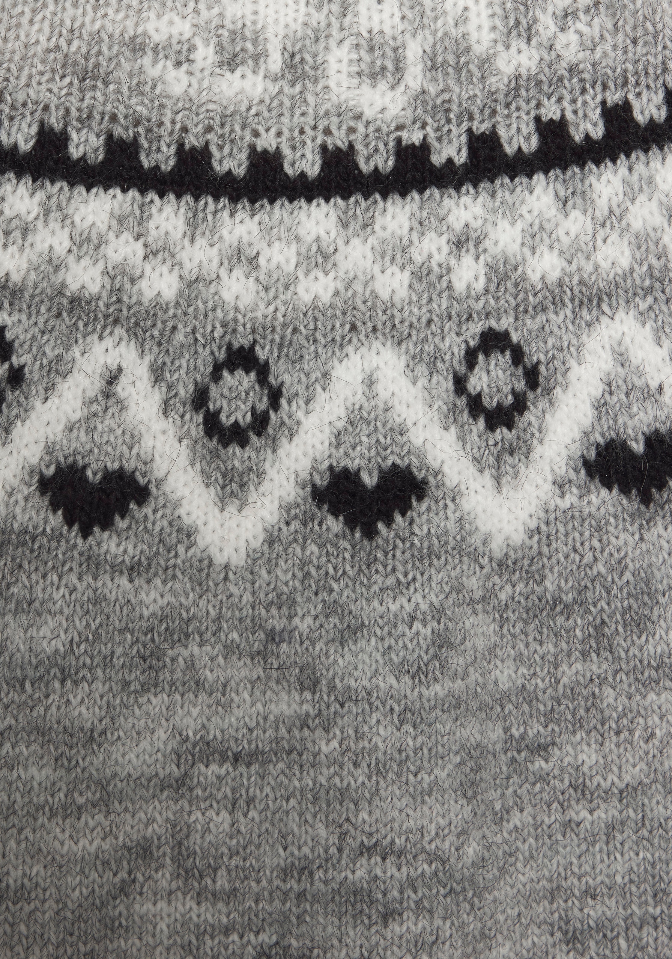 LASCANA Norwegerpullover aus weichem Strick, Weihnachtspullover, Strickpullover mit Wintermotiv
