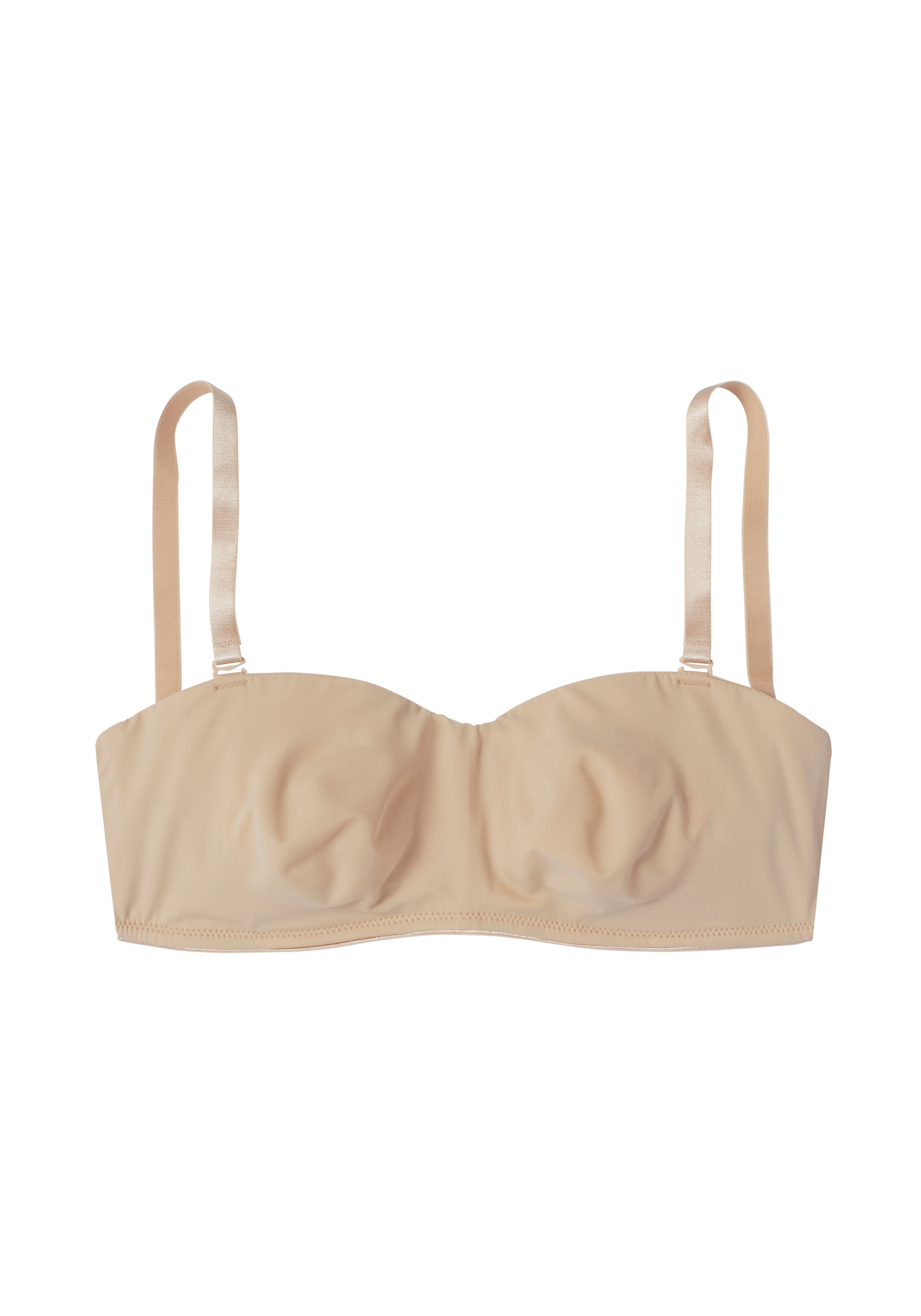 LASCANA T-Shirt-BH, ohne Schale mit abnehmbaren Trägern, Basic Dessous