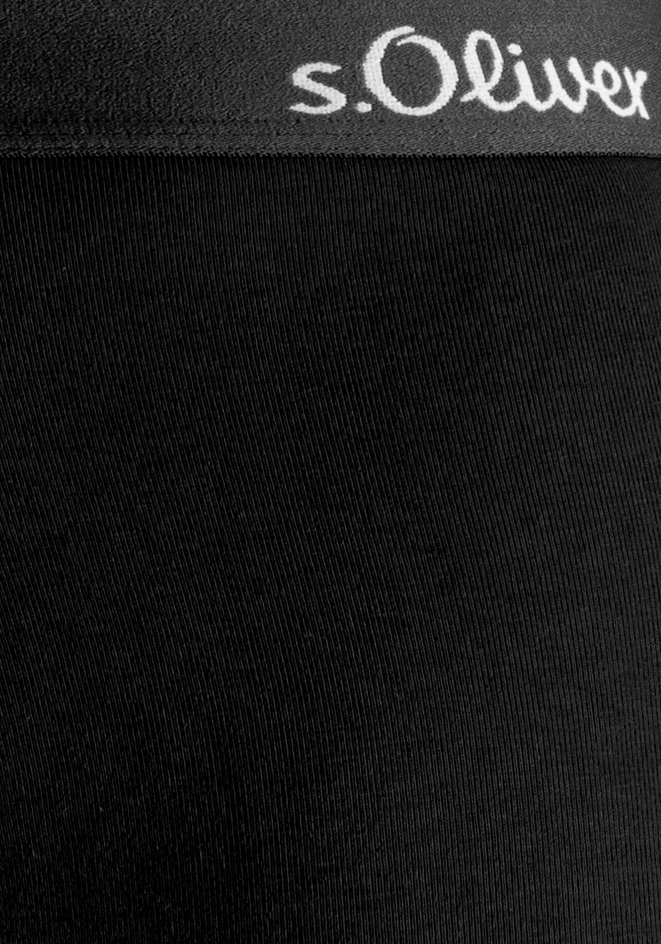 s.Oliver Boxer »Boxershorts für Herren«, (3 St.), klassisches Basic für jeden Kleiderschrank