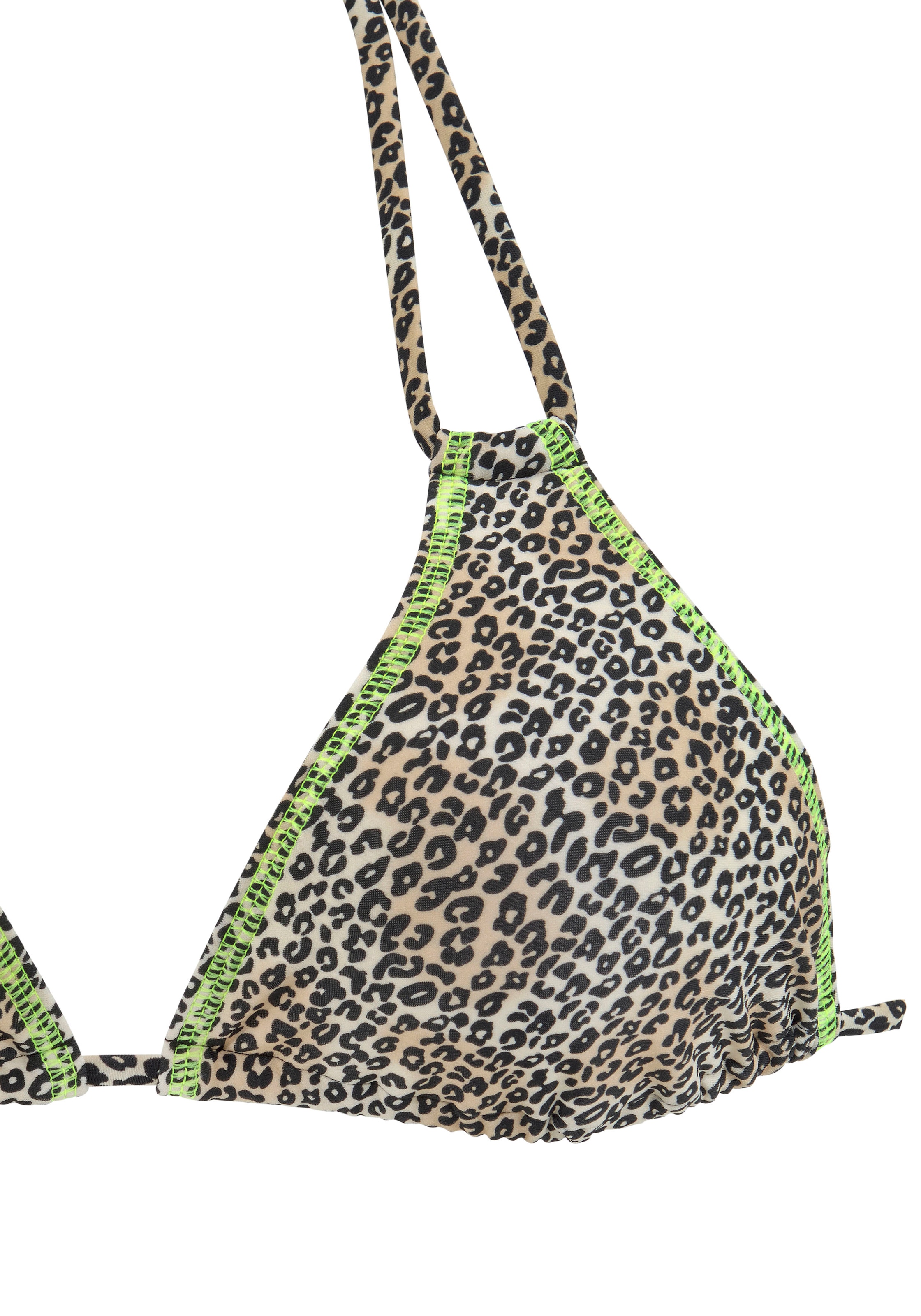 Buffalo Triangel-Bikini, mit neonfarbiger Ziernaht