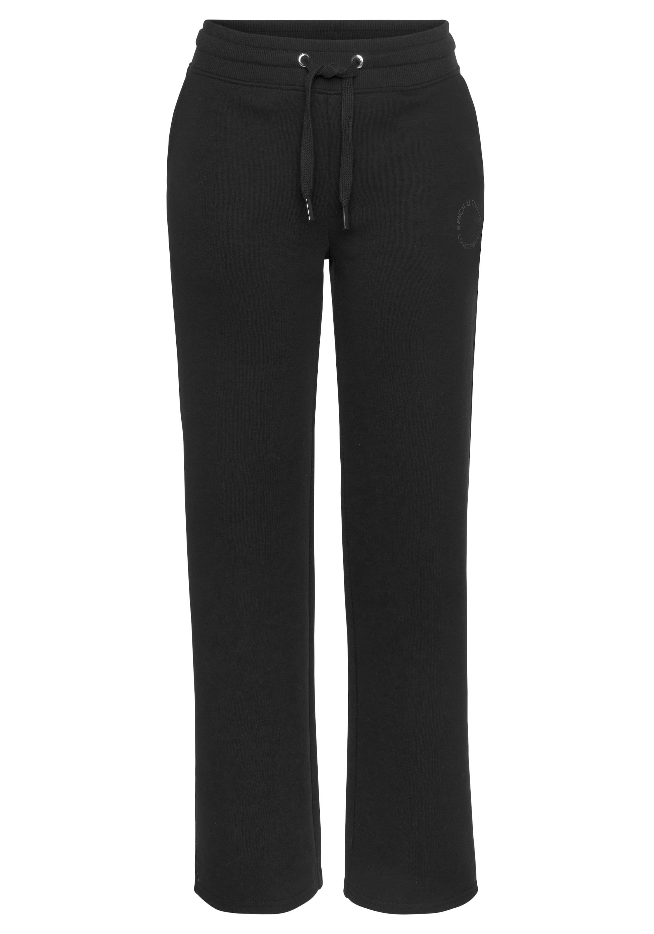 Bench. Loungewear Loungehose, Relaxhose mit Logostickerei und Eingrifftaschen, Loungewear