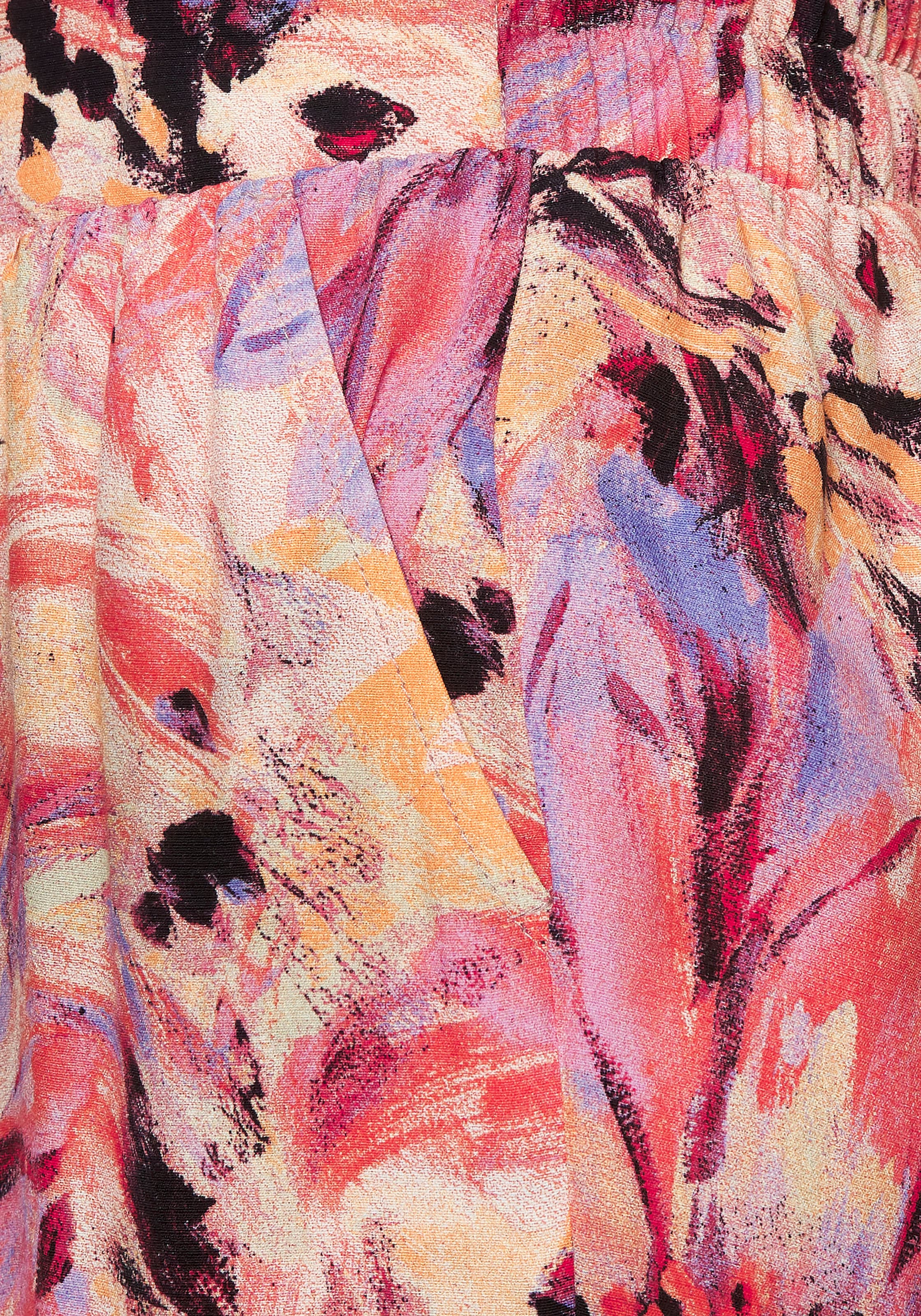 LASCANA Palazzohose, mit Alloverprint