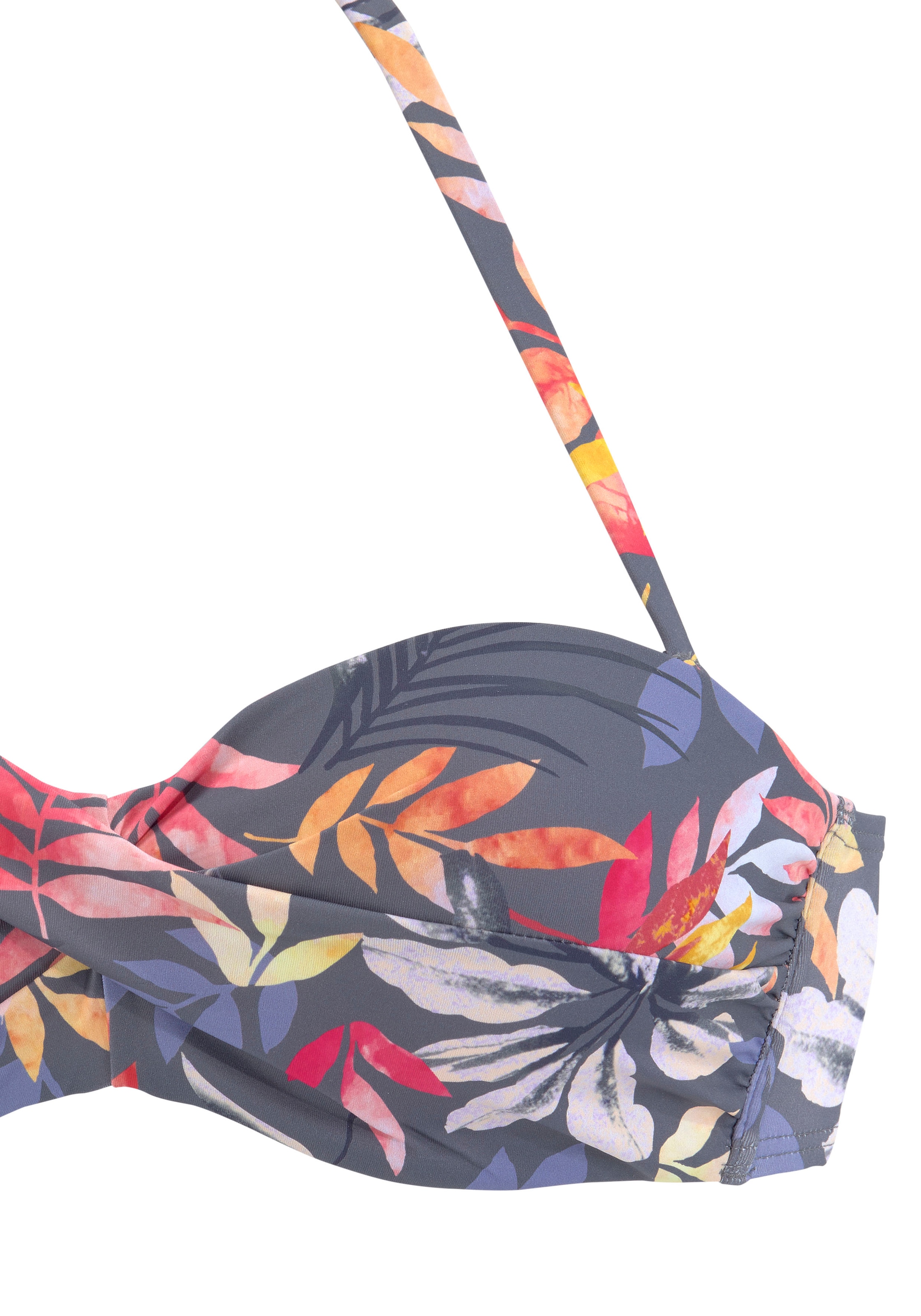 Vivance Bügel-Bandeau-Bikini-Top »Leilani«, in getwisteter Optik
