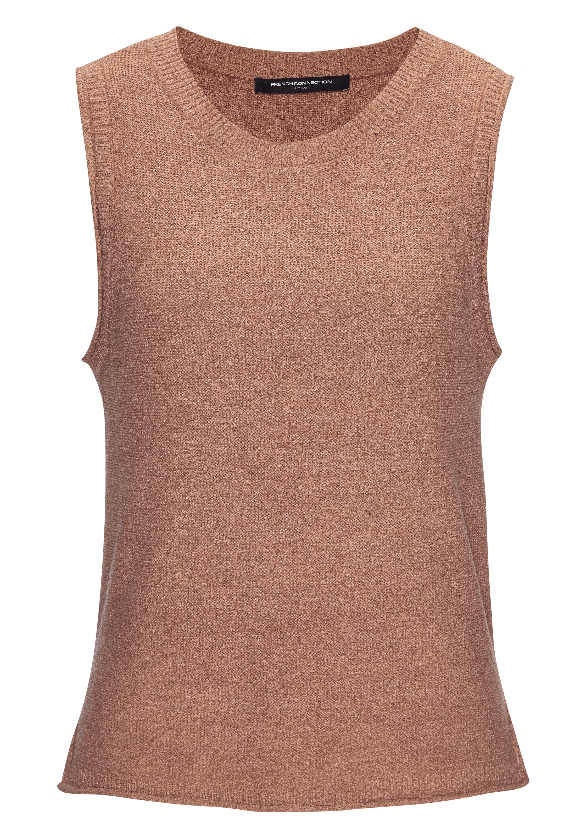 French Connection Stricktop »aus leichtem Bändchengarn« Sommertop, gestricktes Top, leichter Sommerstrick, Basic